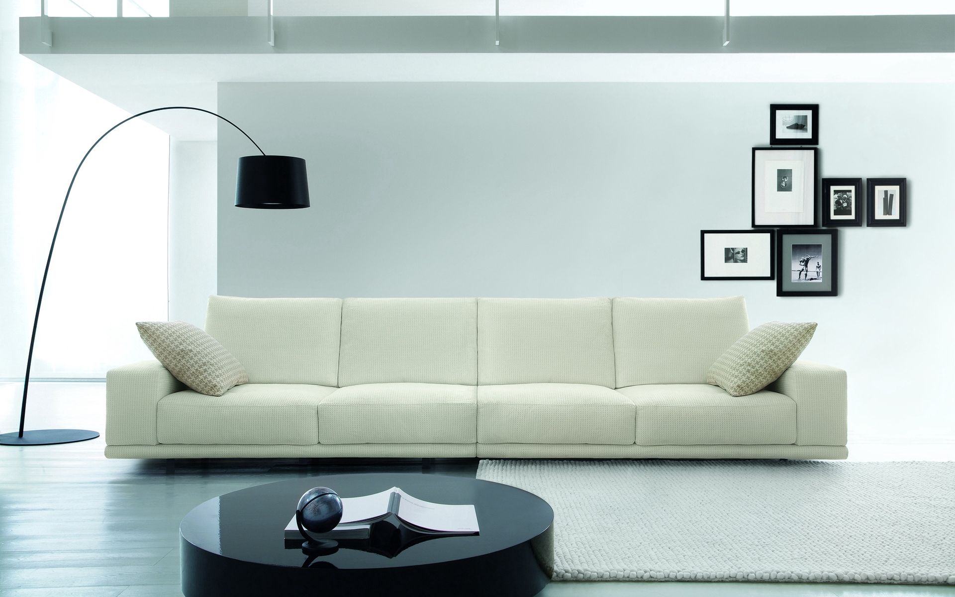 sofa, design, miscellanea, miscellaneous, picture, table, room, chandelier HD wallpaper