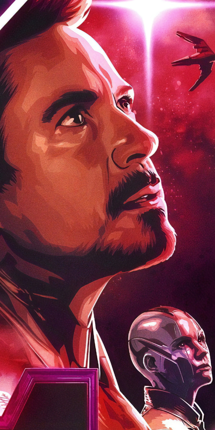 Download mobile wallpaper Iron Man, Movie, The Avengers, Nebula (Marvel Comics), Avengers Endgame for free.