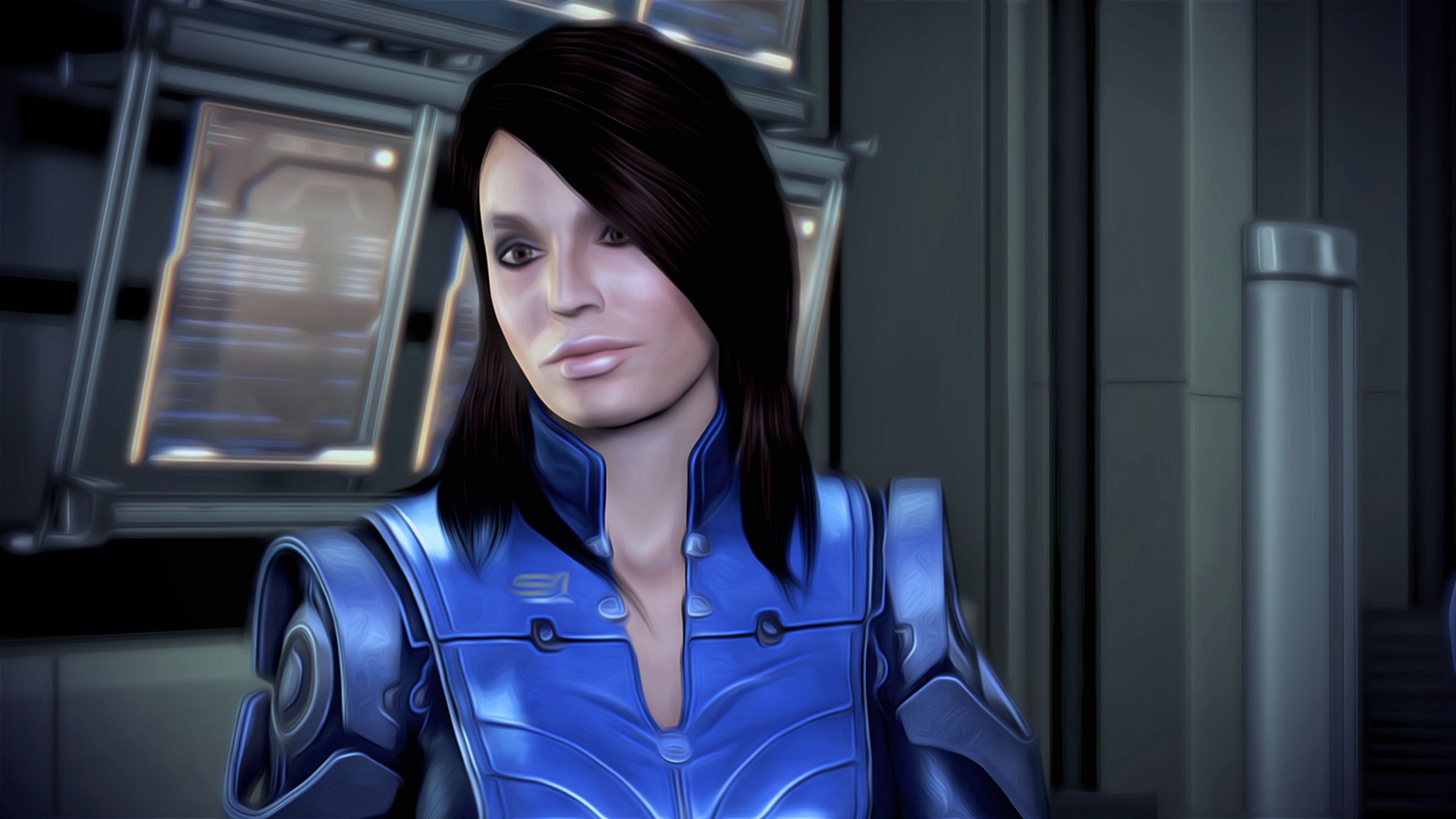 Скачати мобільні шпалери Mass Effect 3, Ешлі Вільямс, Масовий Ефект, Відеогра безкоштовно.