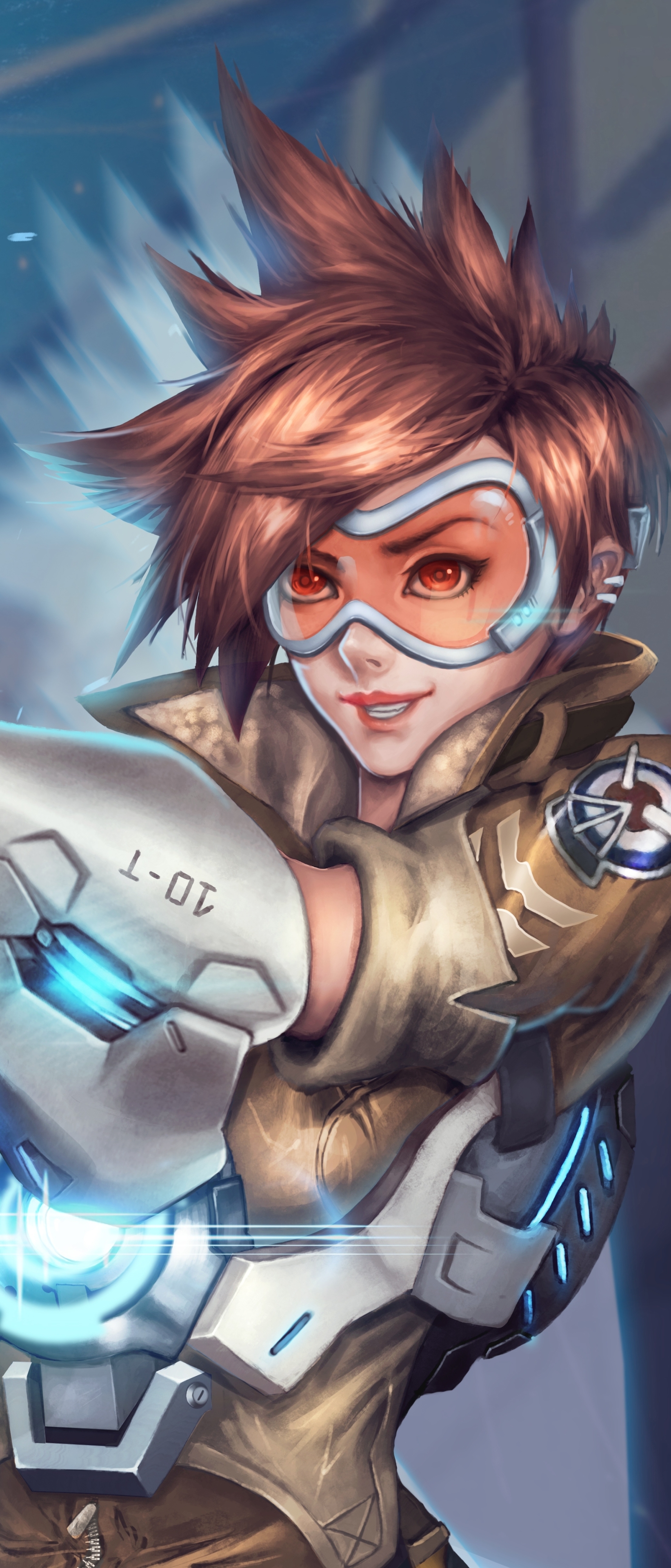 Скачати мобільні шпалери Відеогра, Надзор, Tracer (Overwatch) безкоштовно.