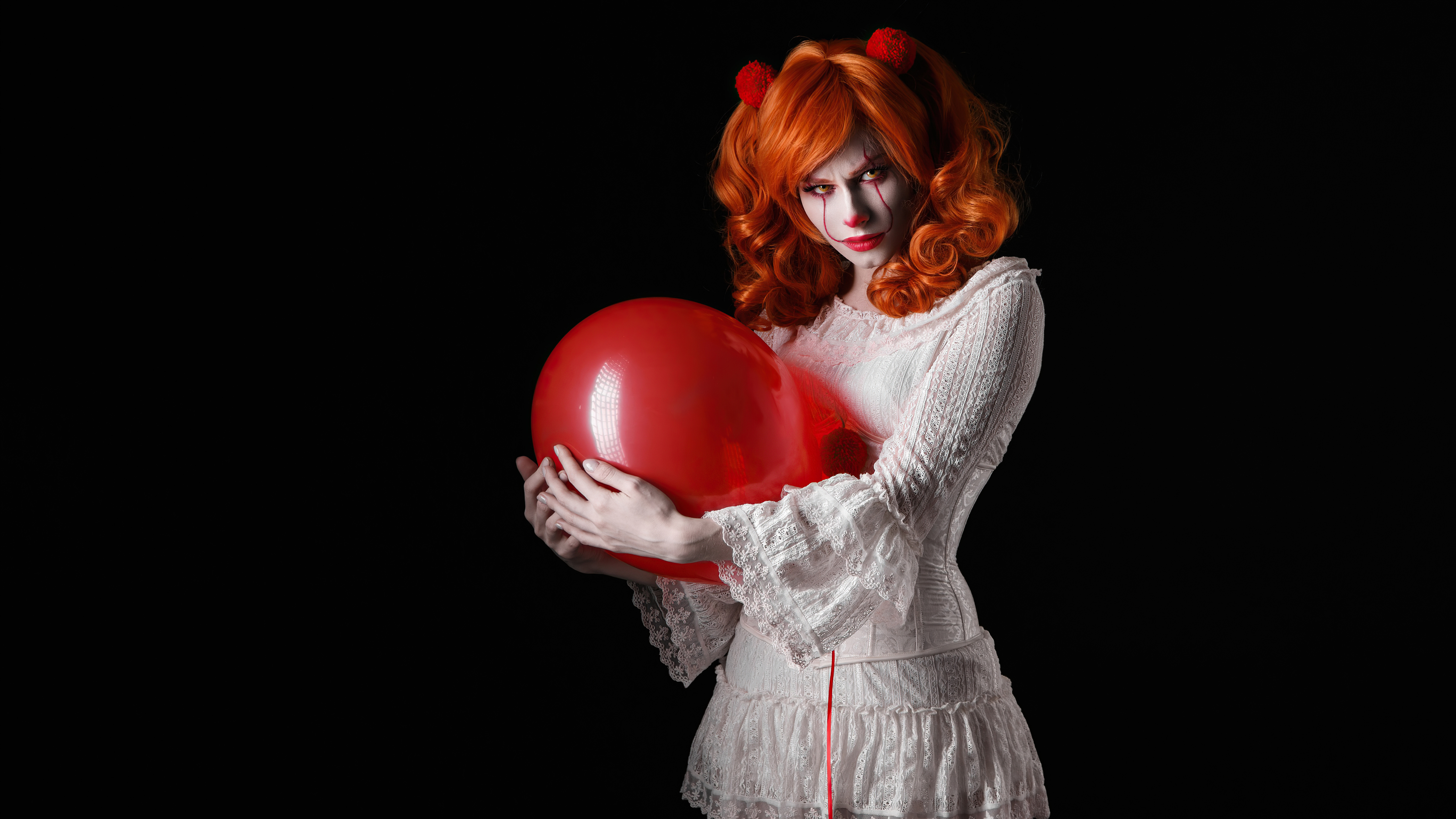 Free download wallpaper Women, Clown, Cosplay, Pennywise (It) on your PC desktop