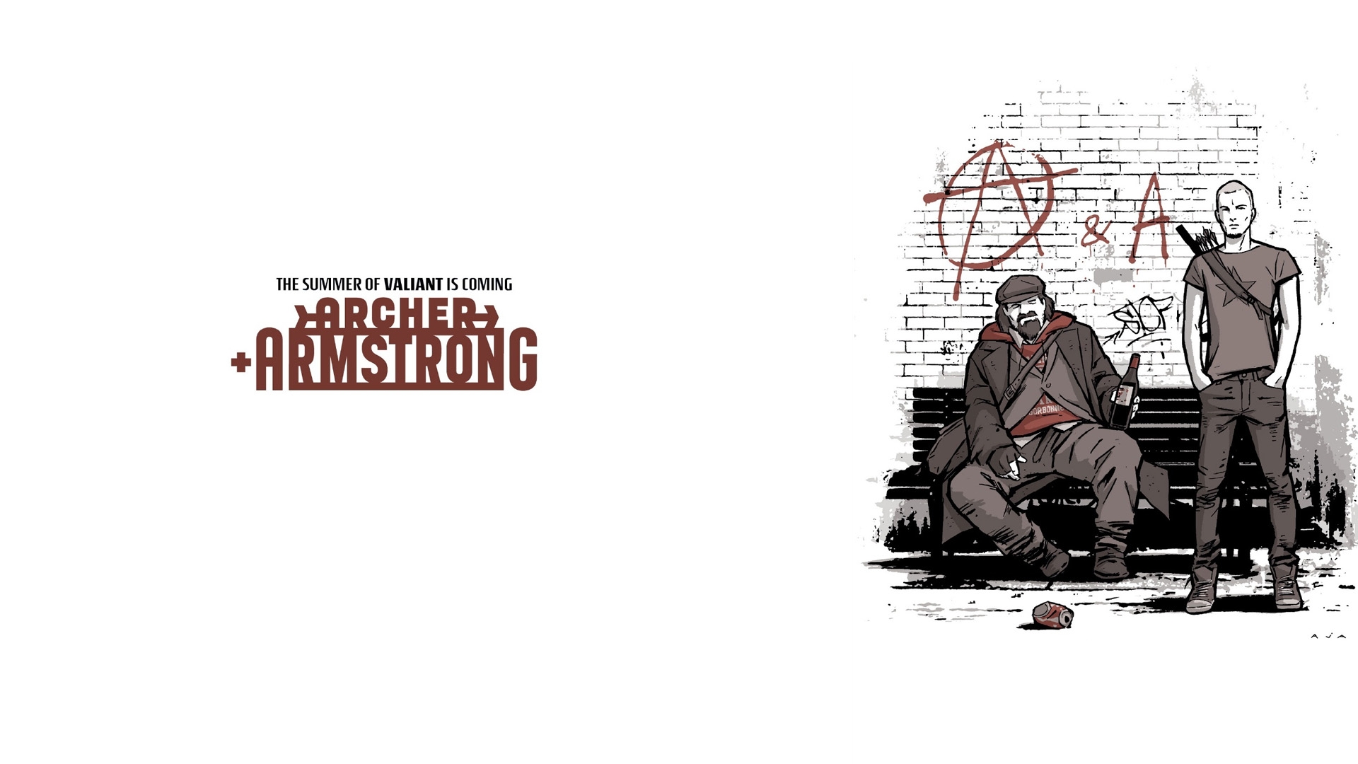 comics, archer & armstrong, archer (archer & armstrong), armstrong (archer & armstrong)