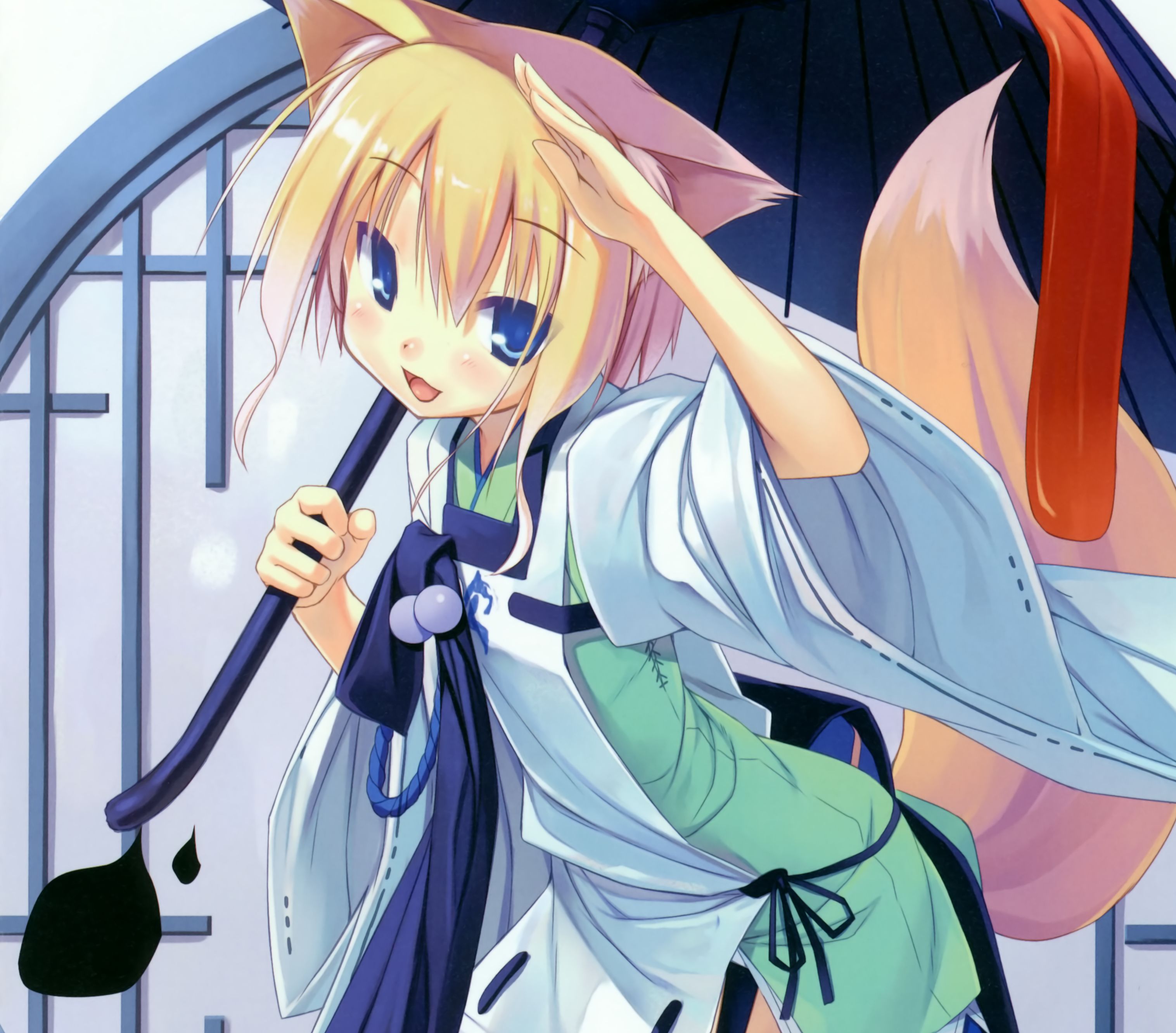 847509 Hintergrundbild herunterladen animes, original, shiratama kitsune - Bildschirmschoner und Bilder kostenlos