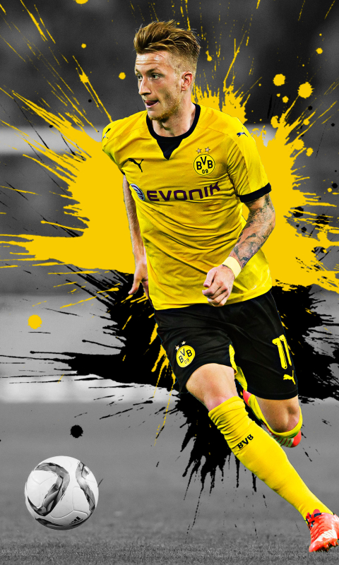 Descarga gratuita de fondo de pantalla para móvil de Fútbol, Alemán, Deporte, Borussia Dortmund, Marco Reus.