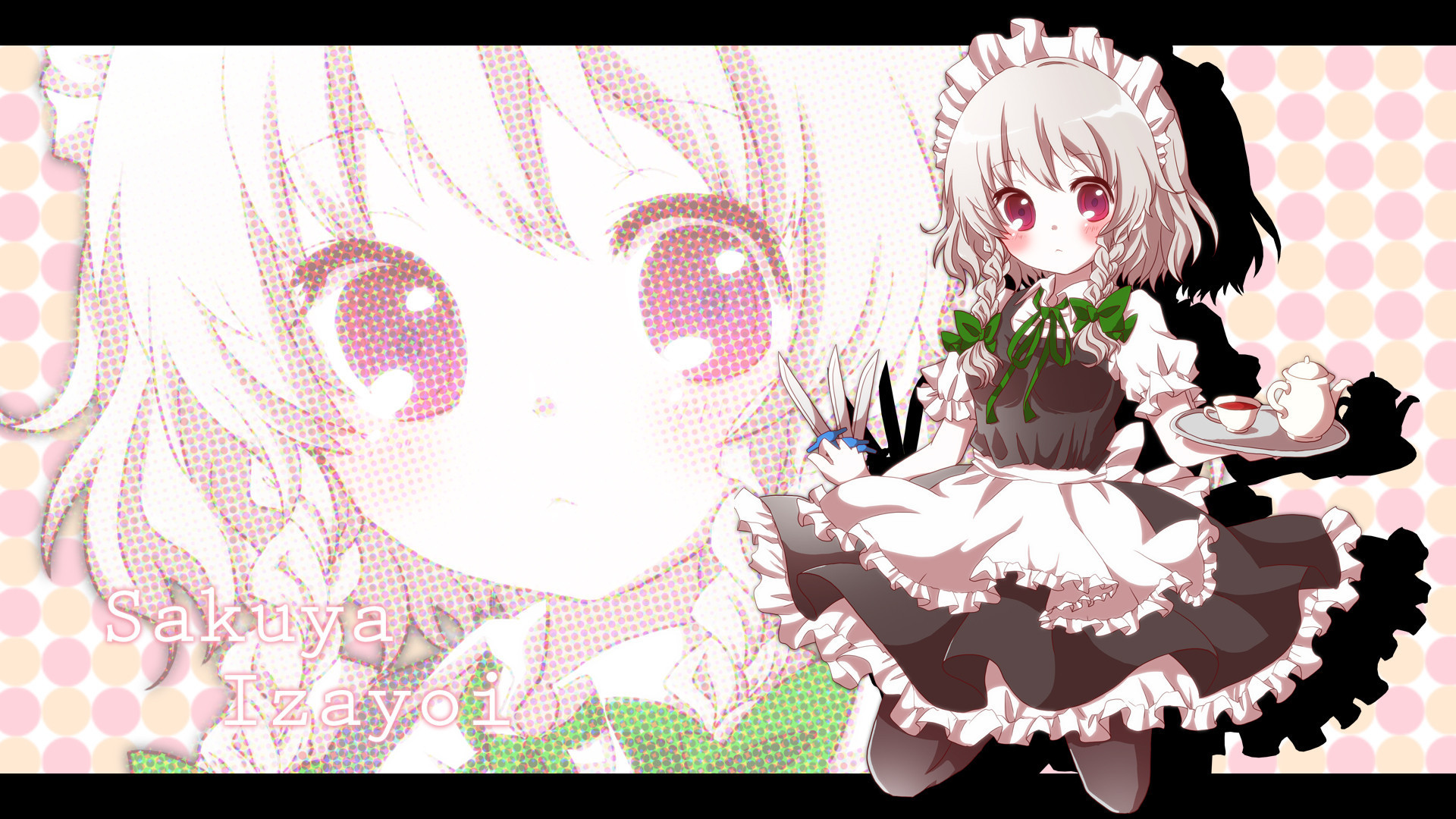 Free download wallpaper Anime, Touhou, Sakuya Izayoi on your PC desktop