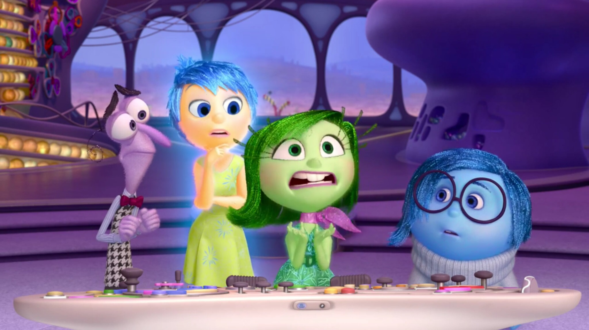 movie, inside out, disgust (inside out), fear (inside out), joy (inside out), sadness (inside out)