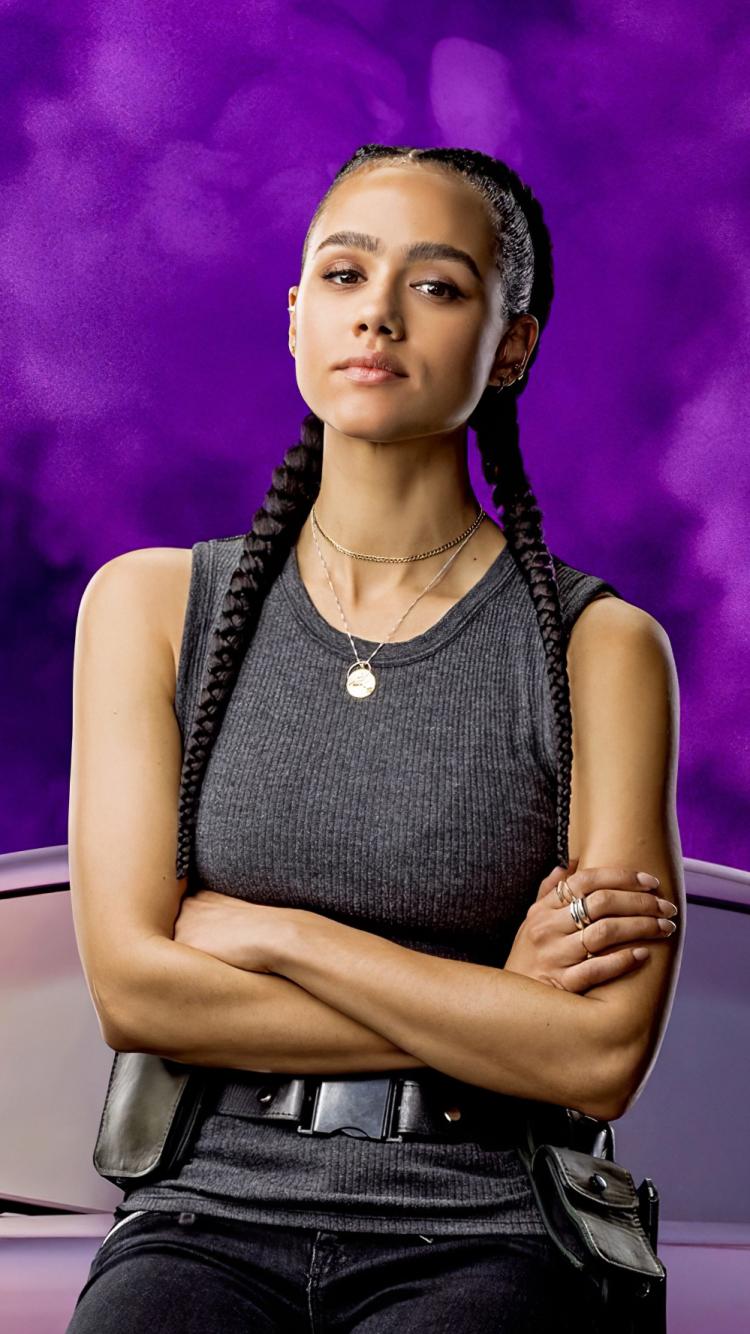 Download mobile wallpaper Fast & Furious, Movie, Nathalie Emmanuel, Ramsey (Fast & Furious), Fast & Furious 9 for free.
