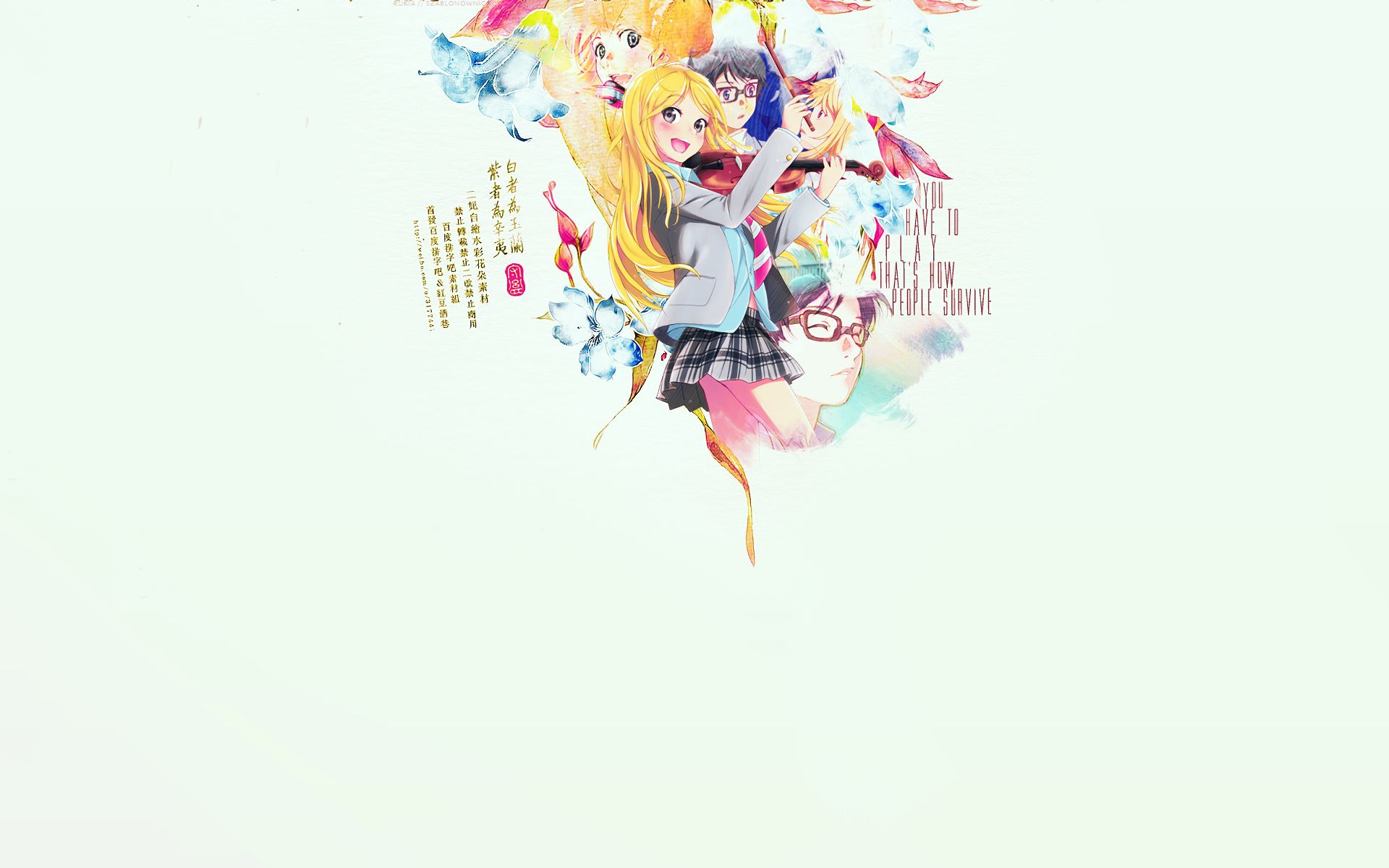 Téléchargez des papiers peints mobile Animé, Kaori Miyazono, Your Lie In April gratuitement.