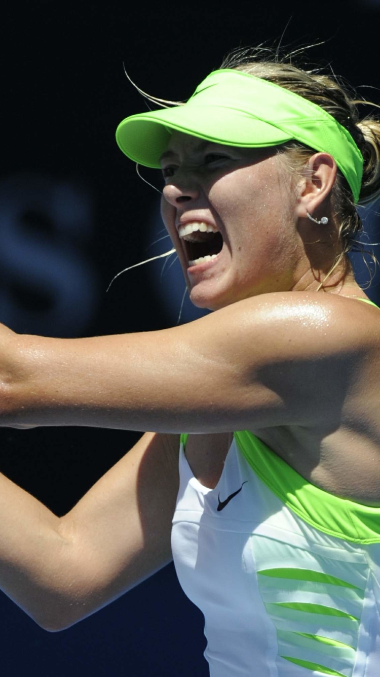 Handy-Wallpaper Sport, Tennis, Maria Sharapova kostenlos herunterladen.