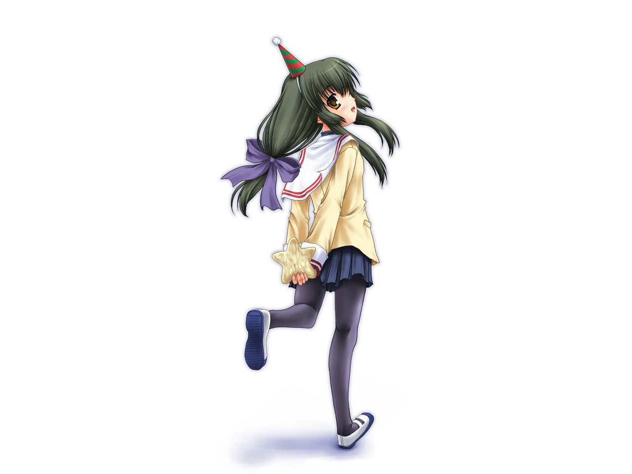 Handy-Wallpaper Animes, Clannad, Fuuko Ibuki kostenlos herunterladen.