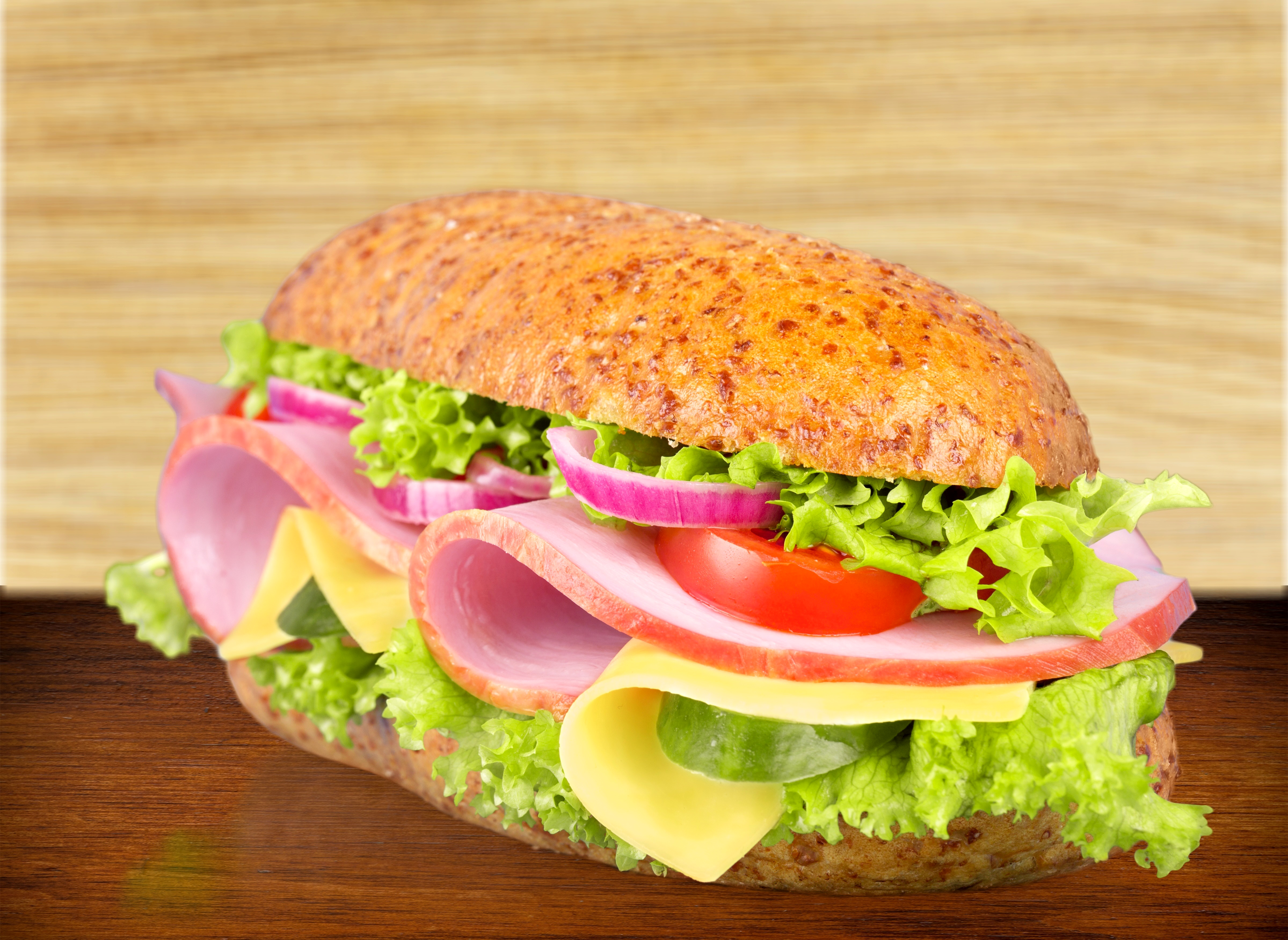 823363 завантажити картинку харчування, сендвіч, хліб, листя салату, м'ясо - шпалери і заставки безкоштовно