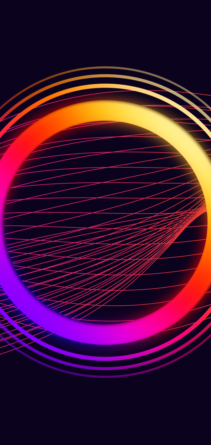 Download mobile wallpaper Abstract, Colors, Gradient, Circle for free.