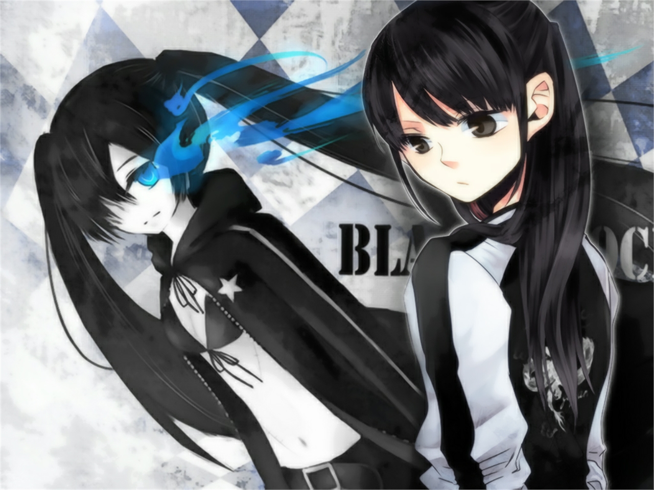 Download mobile wallpaper Anime, Black Rock Shooter for free.