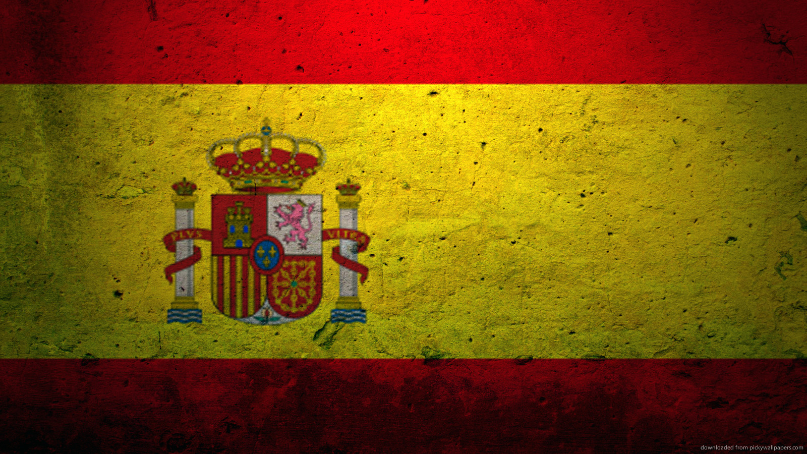 Популярные заставки и фоны Флаг Испании на компьютер