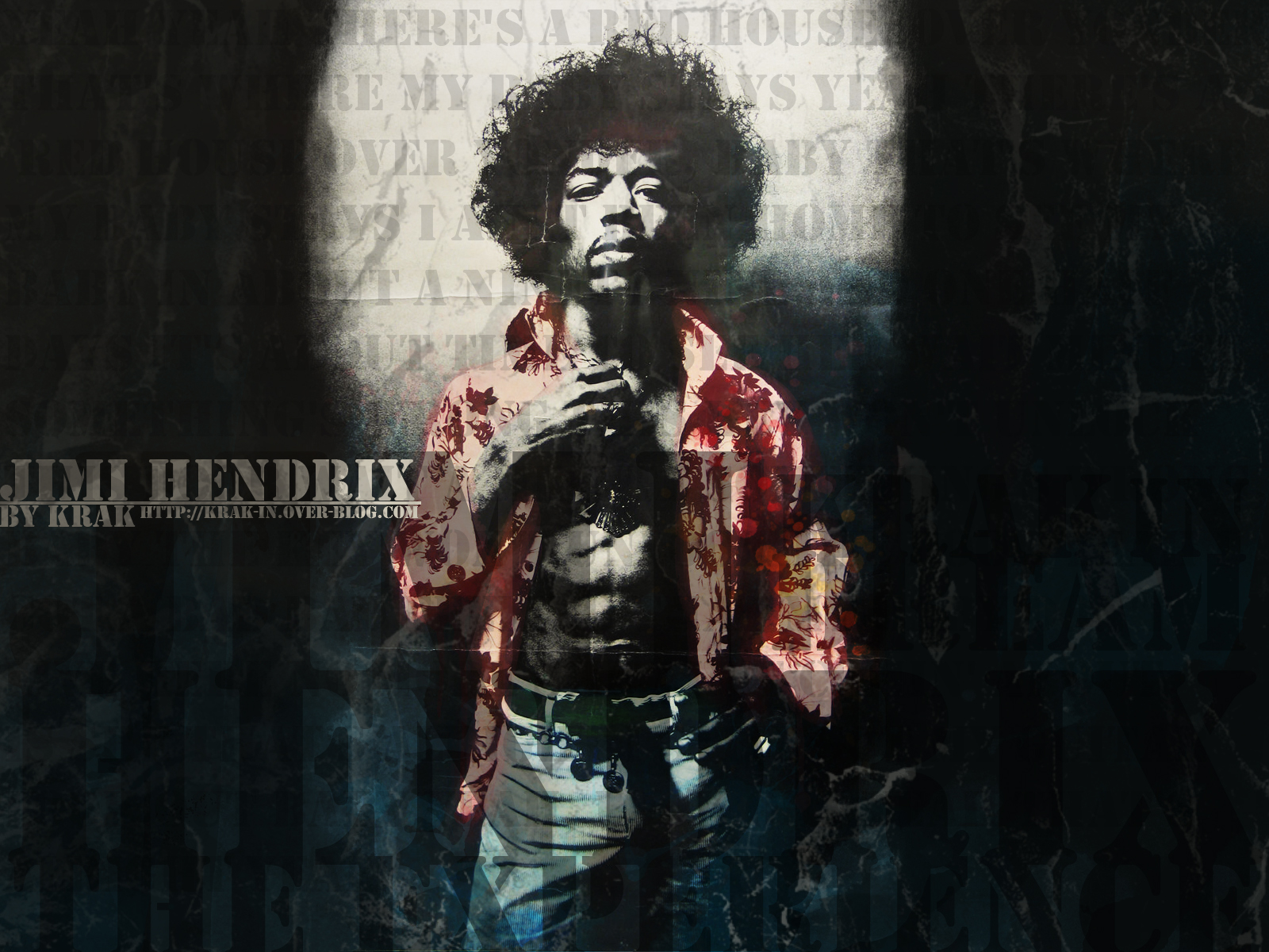 Laden Sie Hendrix HD-Desktop-Hintergründe herunter