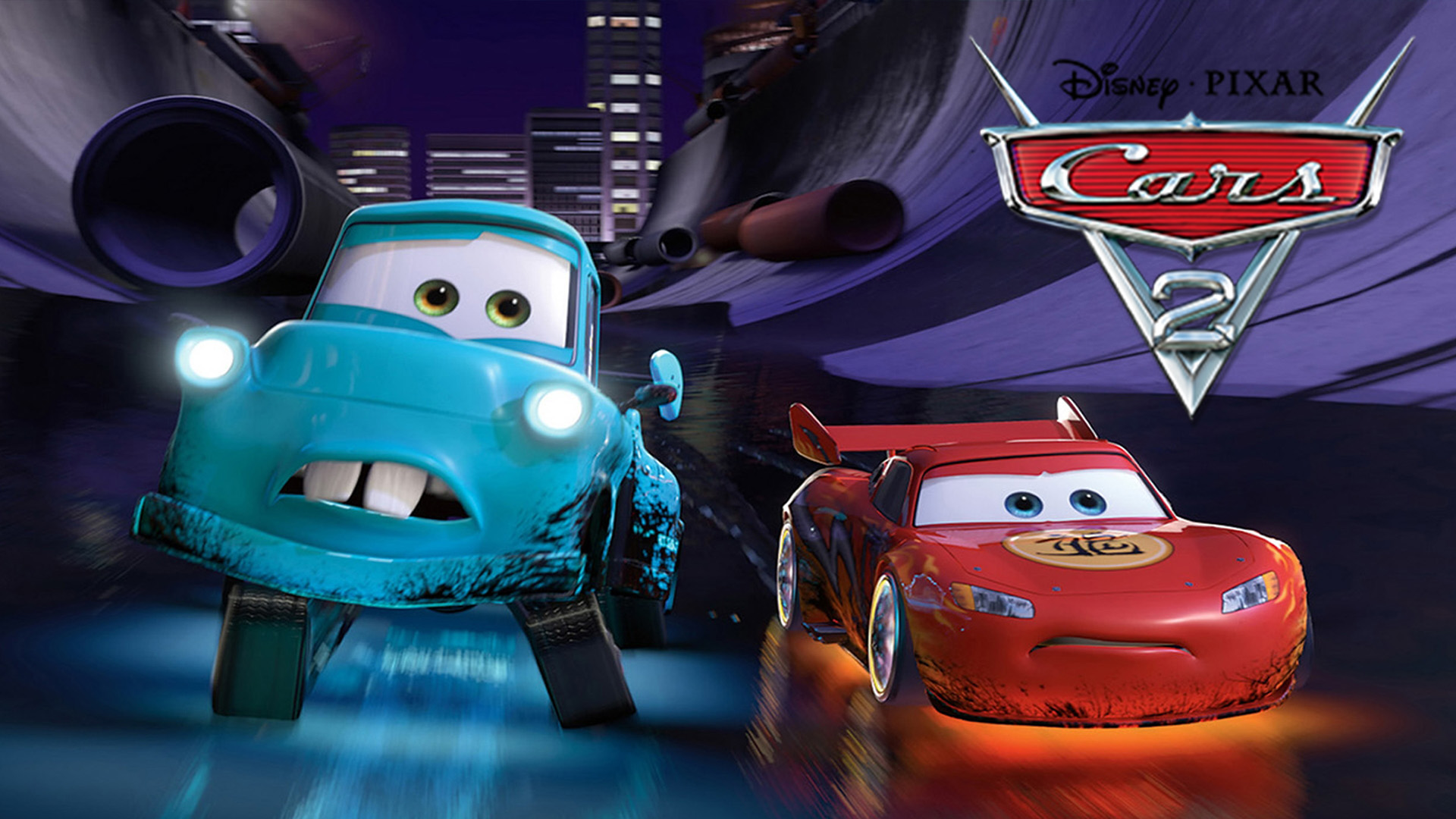 Download mobile wallpaper Video Game, Cars 2 for free.