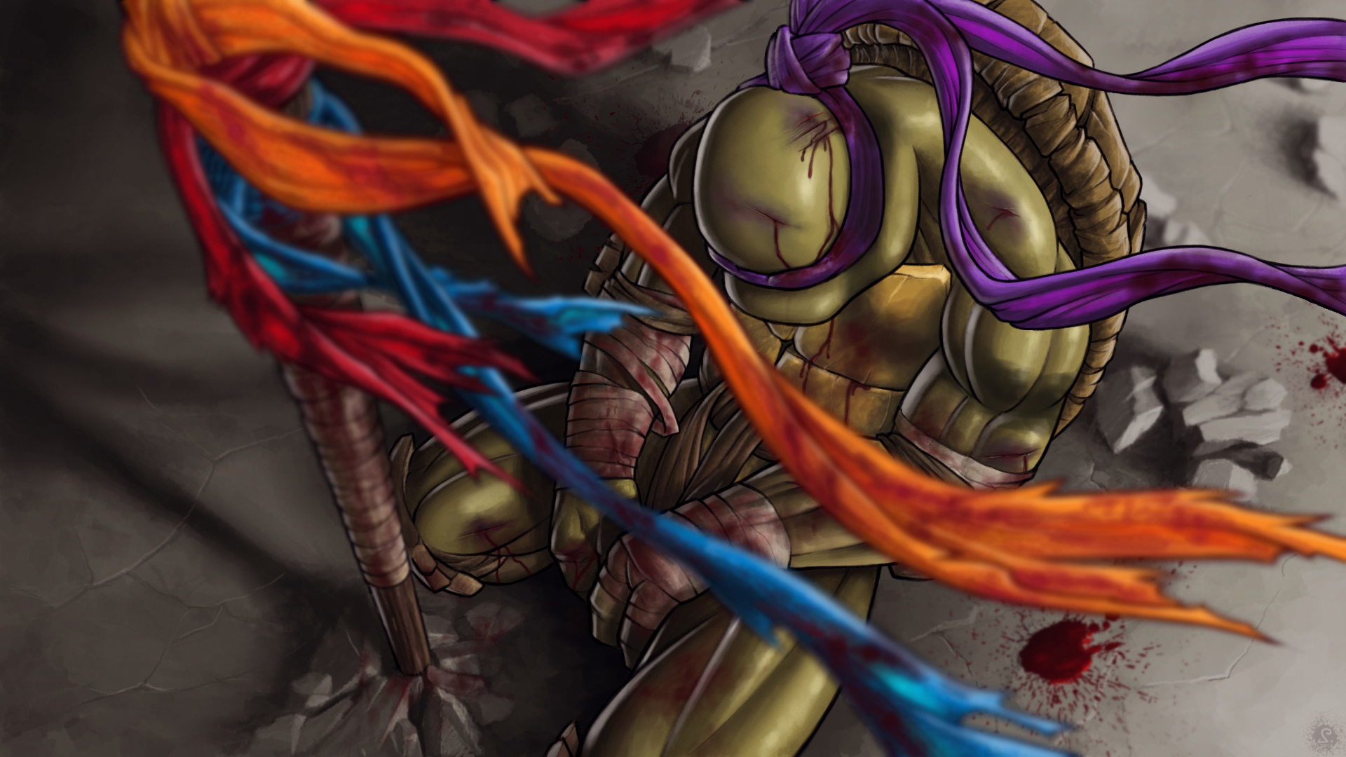 311485 Hintergrundbild herunterladen comics, teenage mutant ninja turtles - Bildschirmschoner und Bilder kostenlos