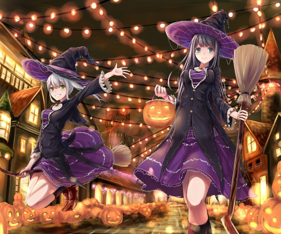 Free download wallpaper Anime, Witch on your PC desktop
