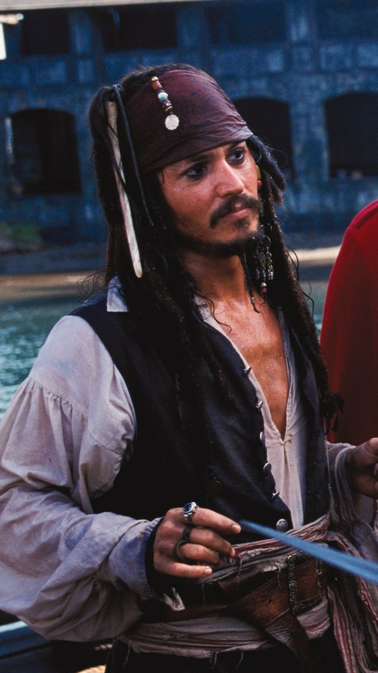 Descarga gratuita de fondo de pantalla para móvil de Piratas Del Caribe, Johnny Depp, Gorrión, Películas, Piratas Del Caribe: La Maldición De La Perla Negra.