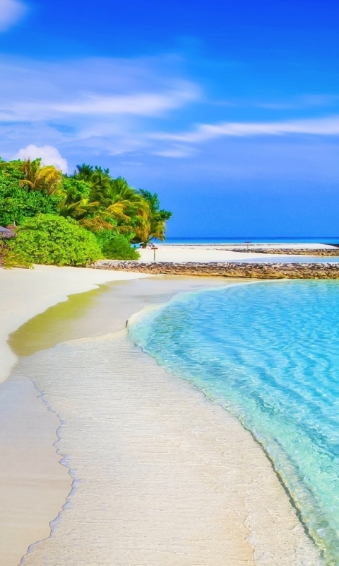 Download mobile wallpaper Sea, Beach, Ocean, Earth, Tropical for free.