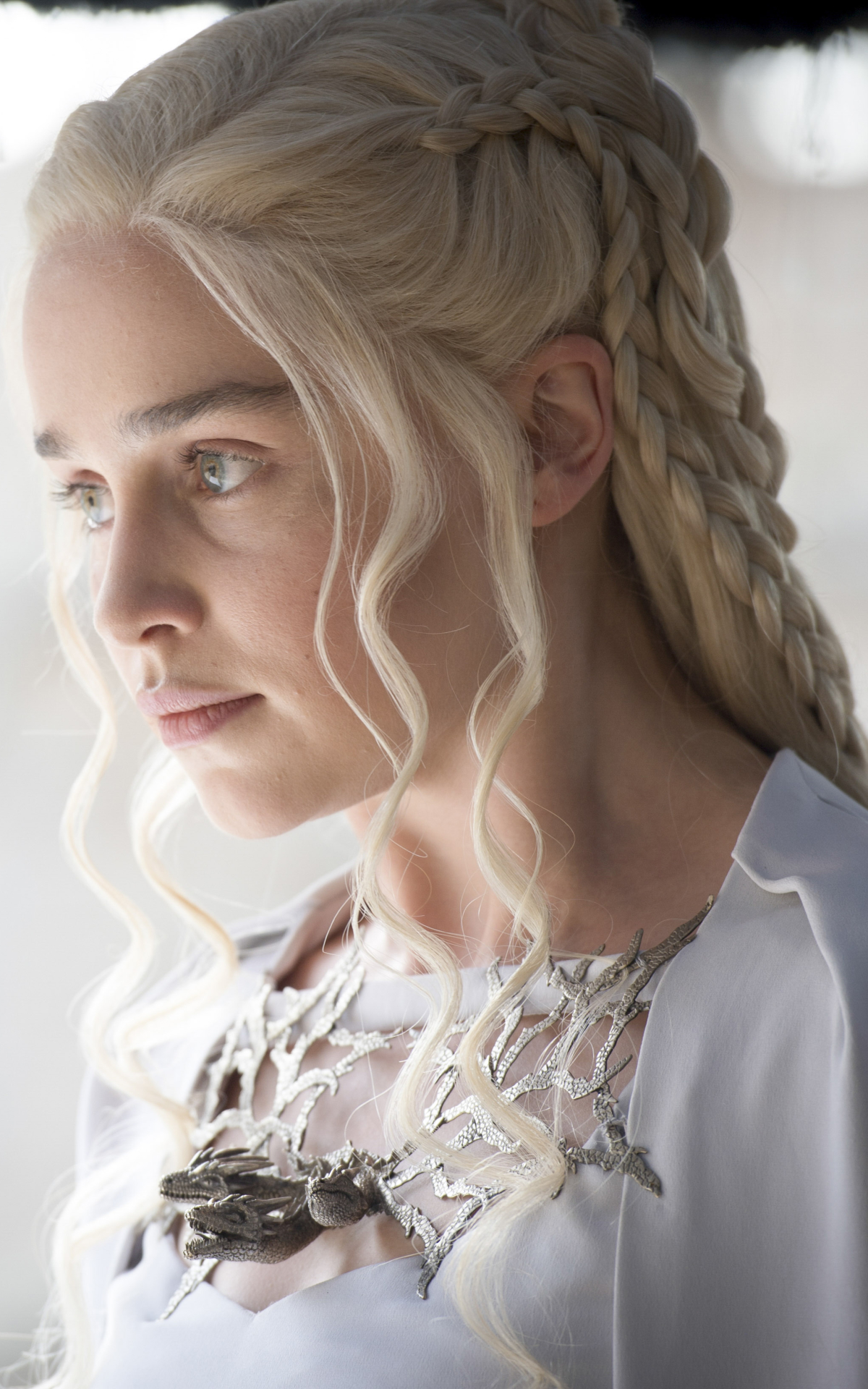 Handy-Wallpaper Fernsehserien, Game Of Thrones: Das Lied Von Eis Und Feuer, Daenerys Targaryen, Emilia Clarke kostenlos herunterladen.