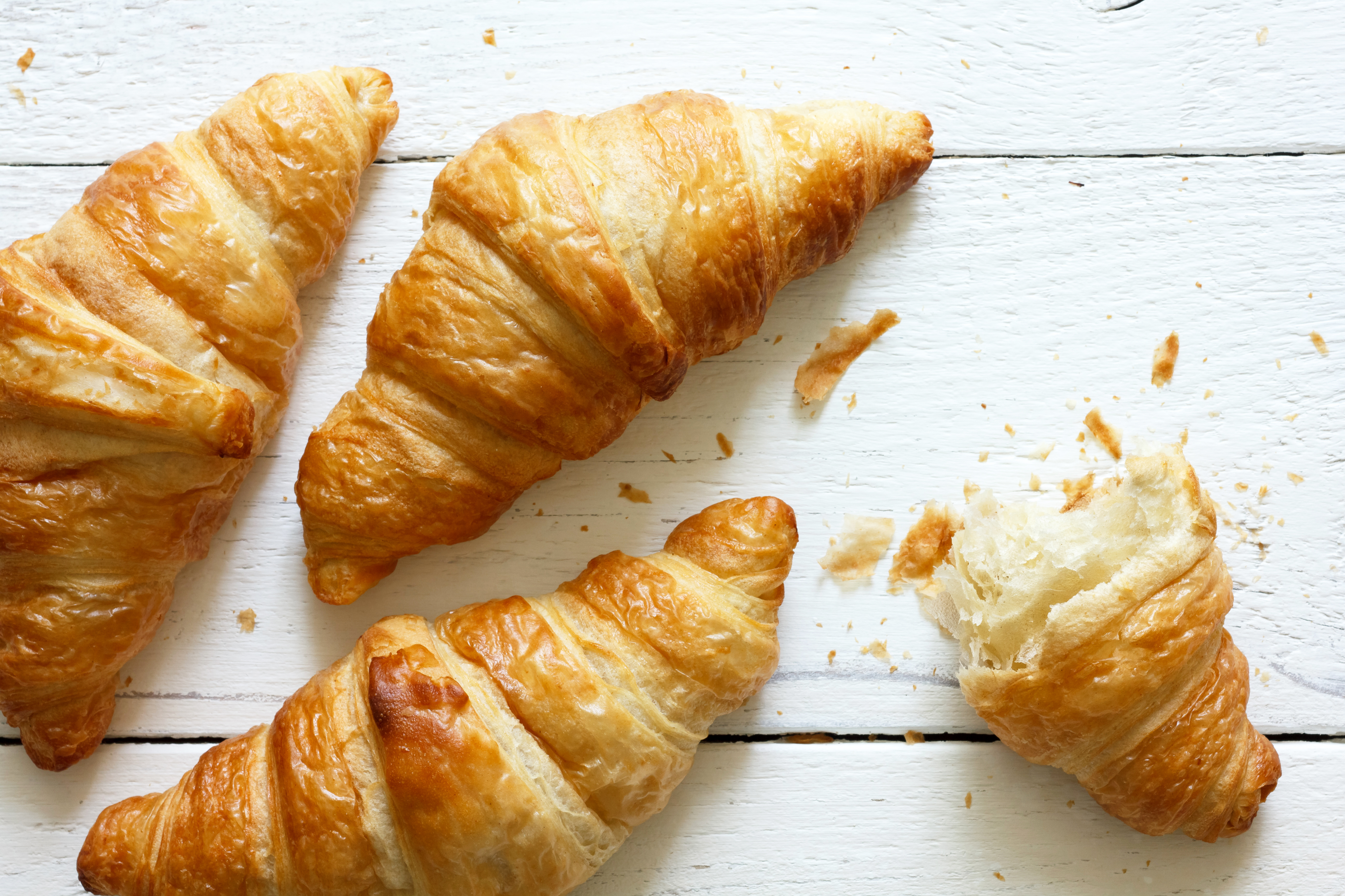 Download mobile wallpaper Food, Baking, Breakfast, Croissant for free.