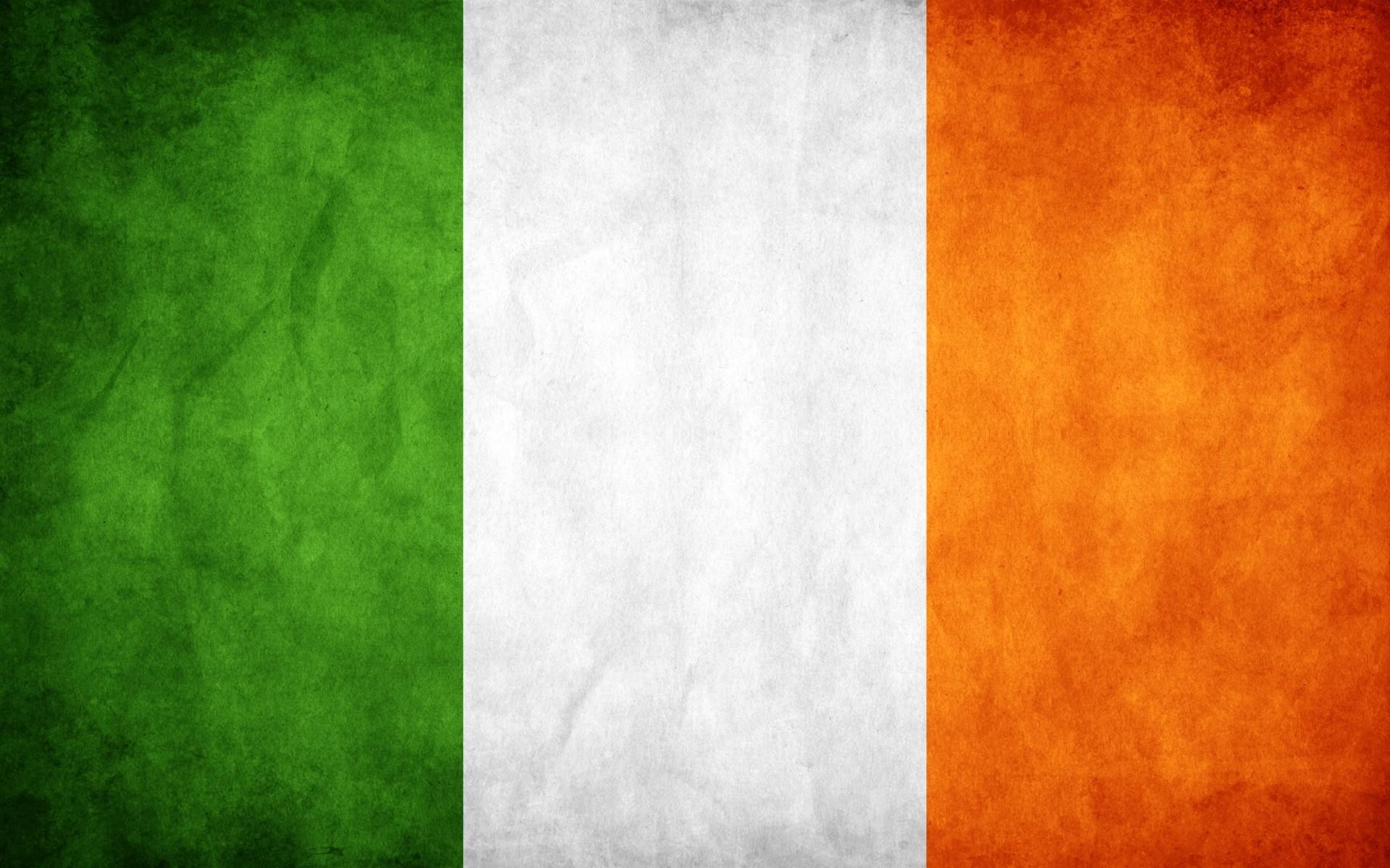 Популярні заставки і фони Прапор Ірландії на комп'ютер