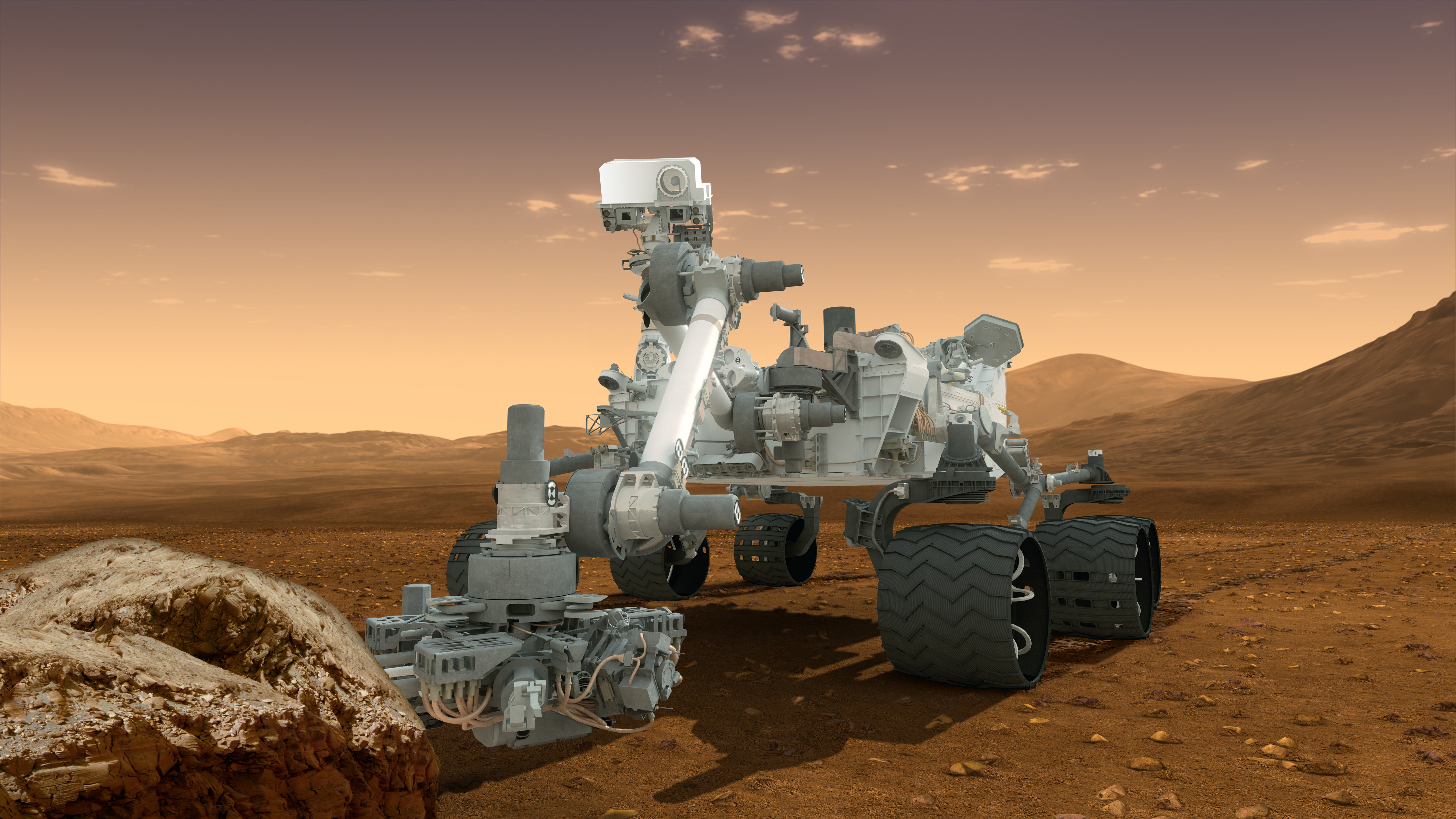 Laden Sie Mars Rover HD-Desktop-Hintergründe herunter