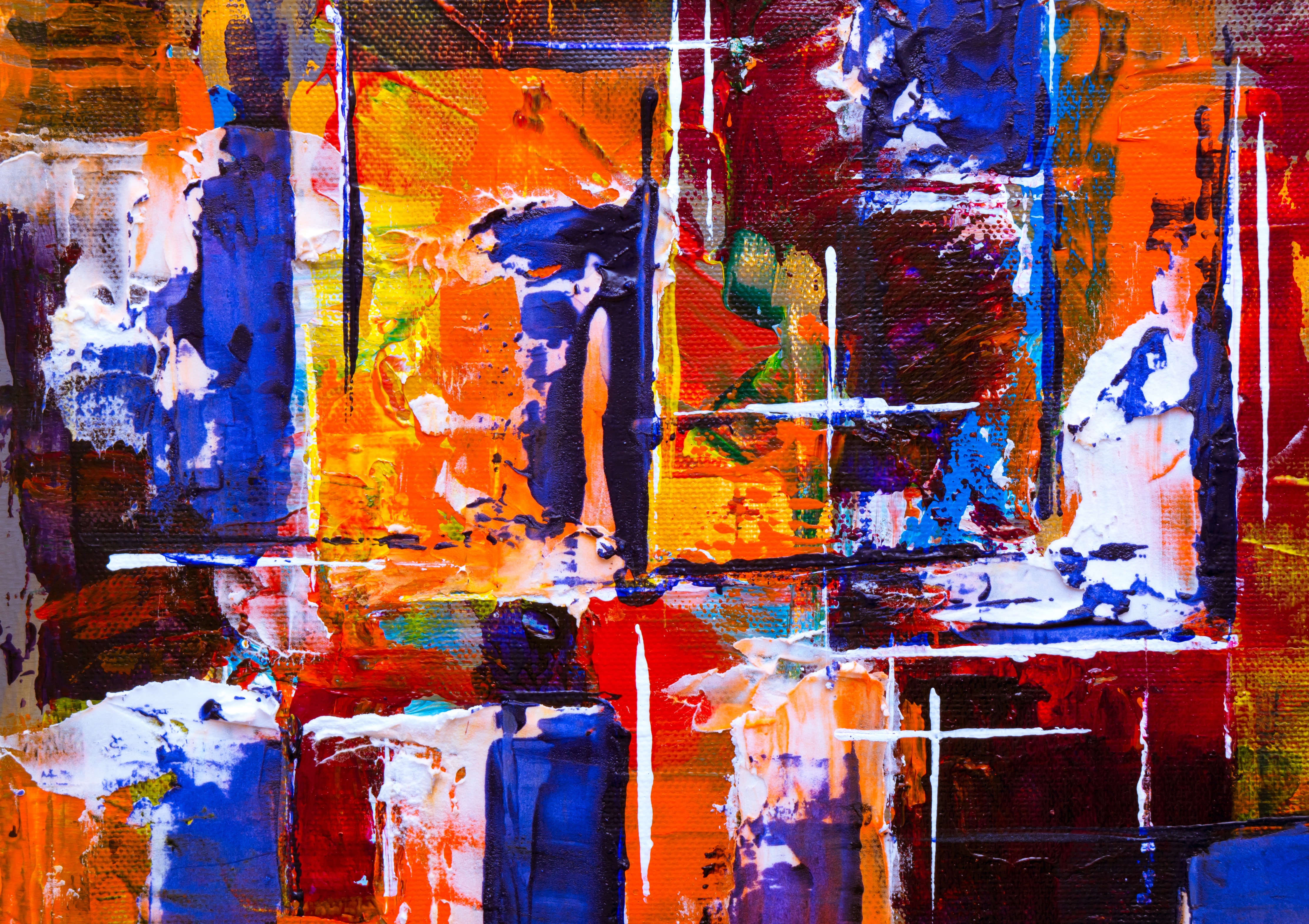 abstract, art, paint, oil paint