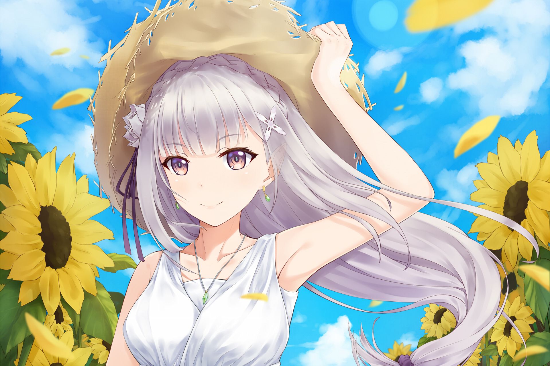 Descarga gratuita de fondo de pantalla para móvil de Animado, Emilia (Re:zero), Re:zero Comenzando La Vida En Otro Mundo.