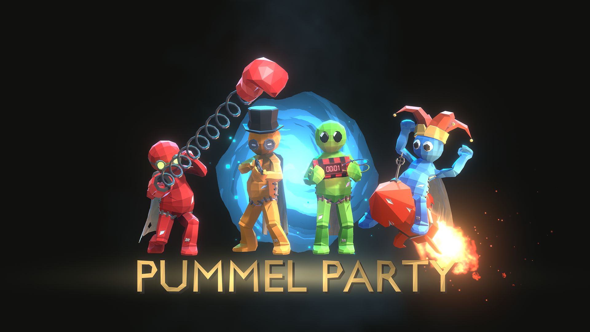 Handy-Wallpaper Computerspiele, Pummel Party kostenlos herunterladen.