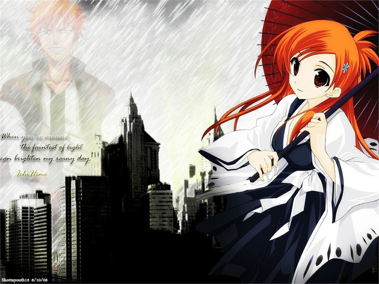 Free download wallpaper Anime, Bleach, Orihime Inoue on your PC desktop