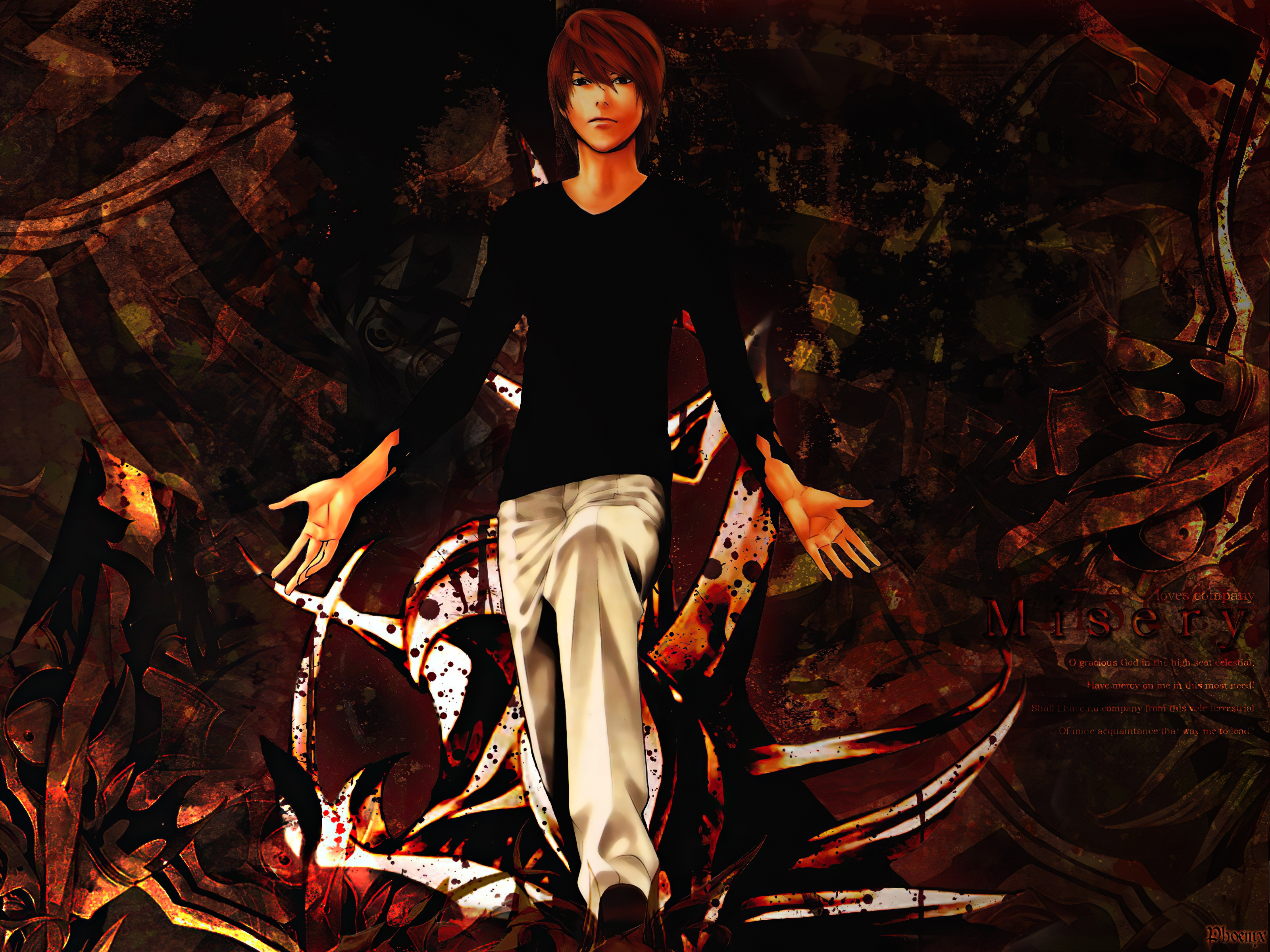 Handy-Wallpaper Death Note, Animes kostenlos herunterladen.