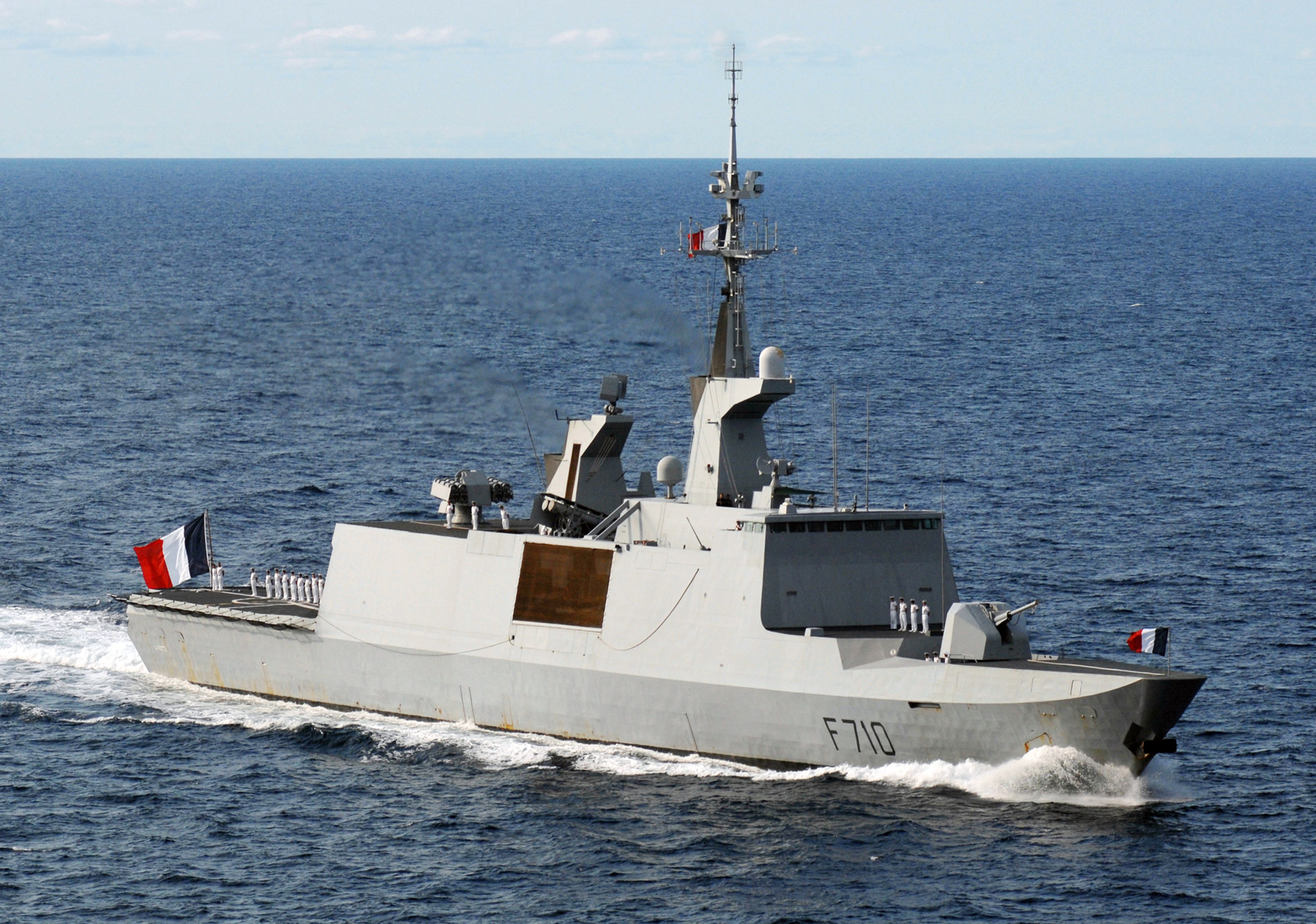 military, french navy, french frigate la fayette (f710), frigate, warship, warships