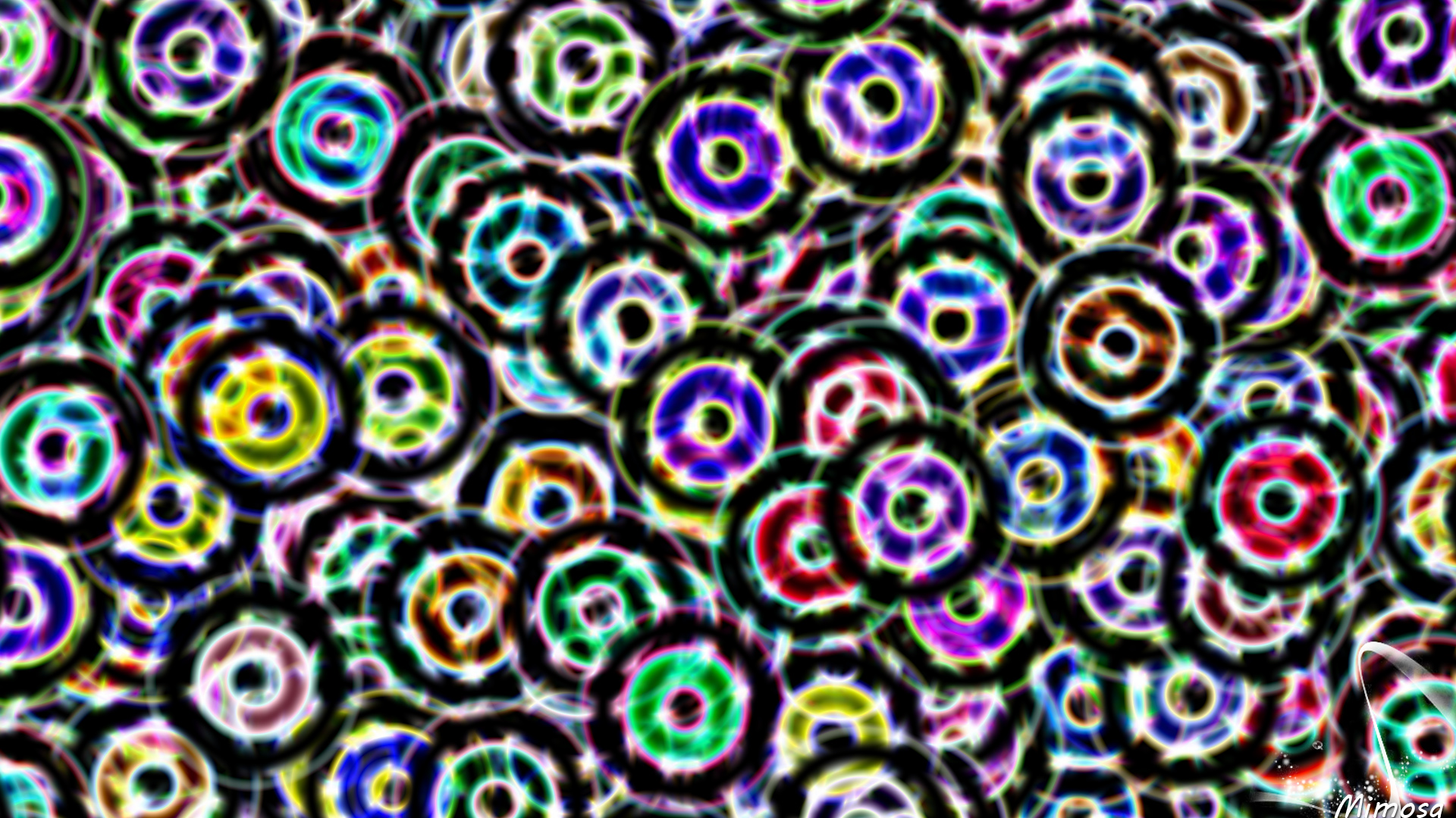 Baixar papel de parede para celular de Abstrato, Colorido, Círculo, Borrão, Geometria gratuito.