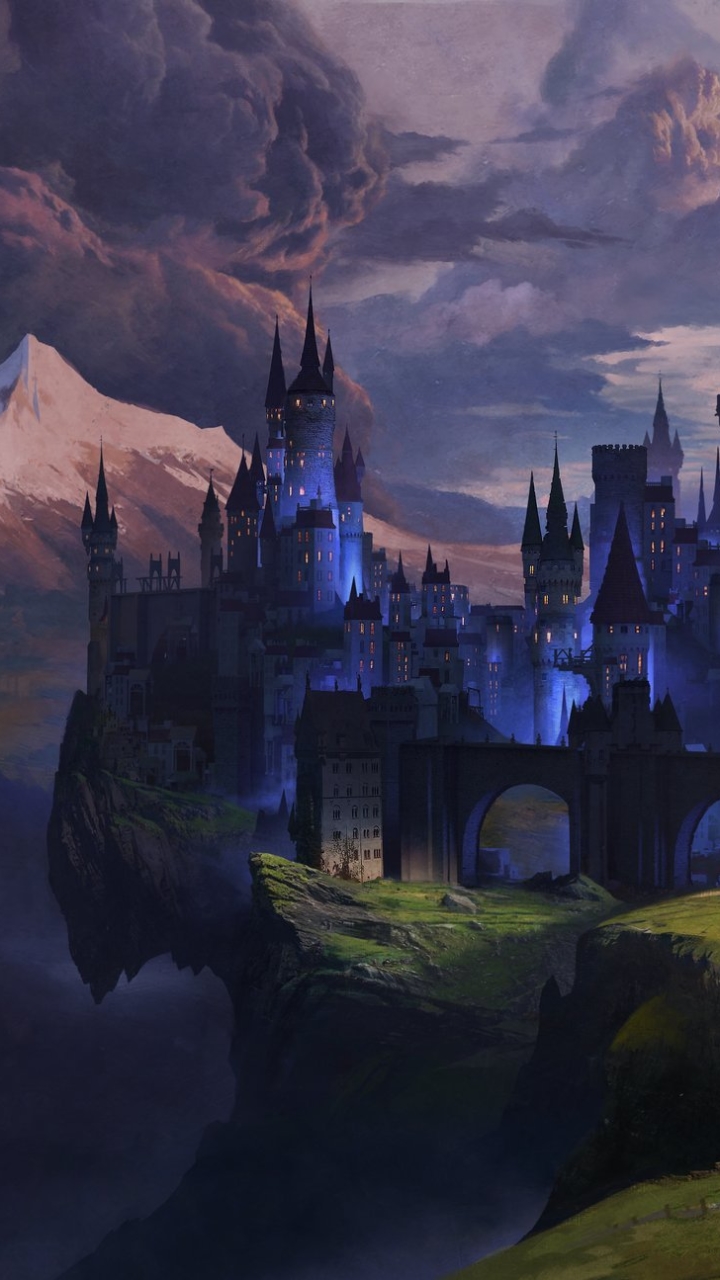 Download mobile wallpaper Fantasy, Castles, Castle for free.