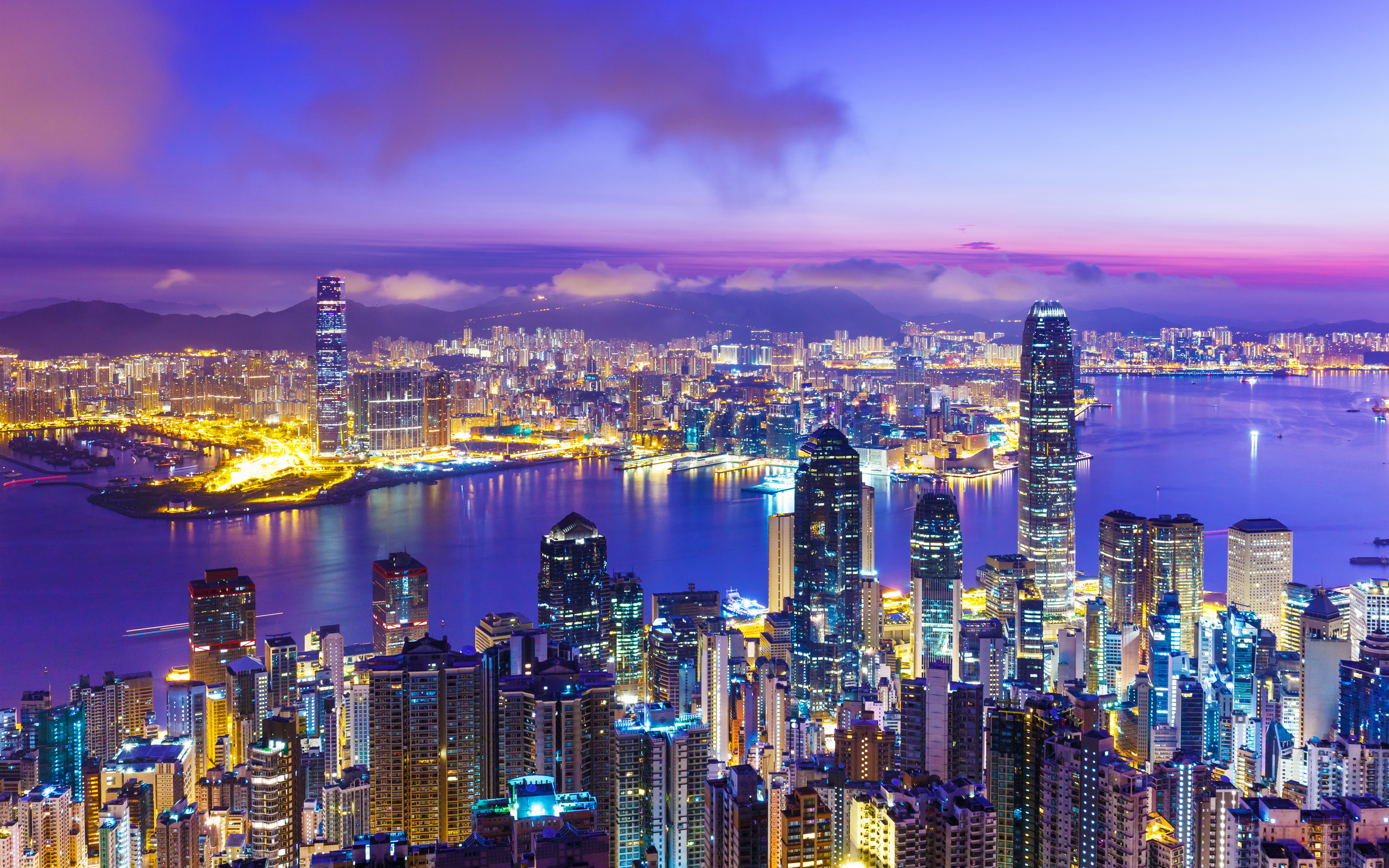 Завантажити шпалери безкоштовно Гонконг, Міста, Створено Людиною картинка на робочий стіл ПК