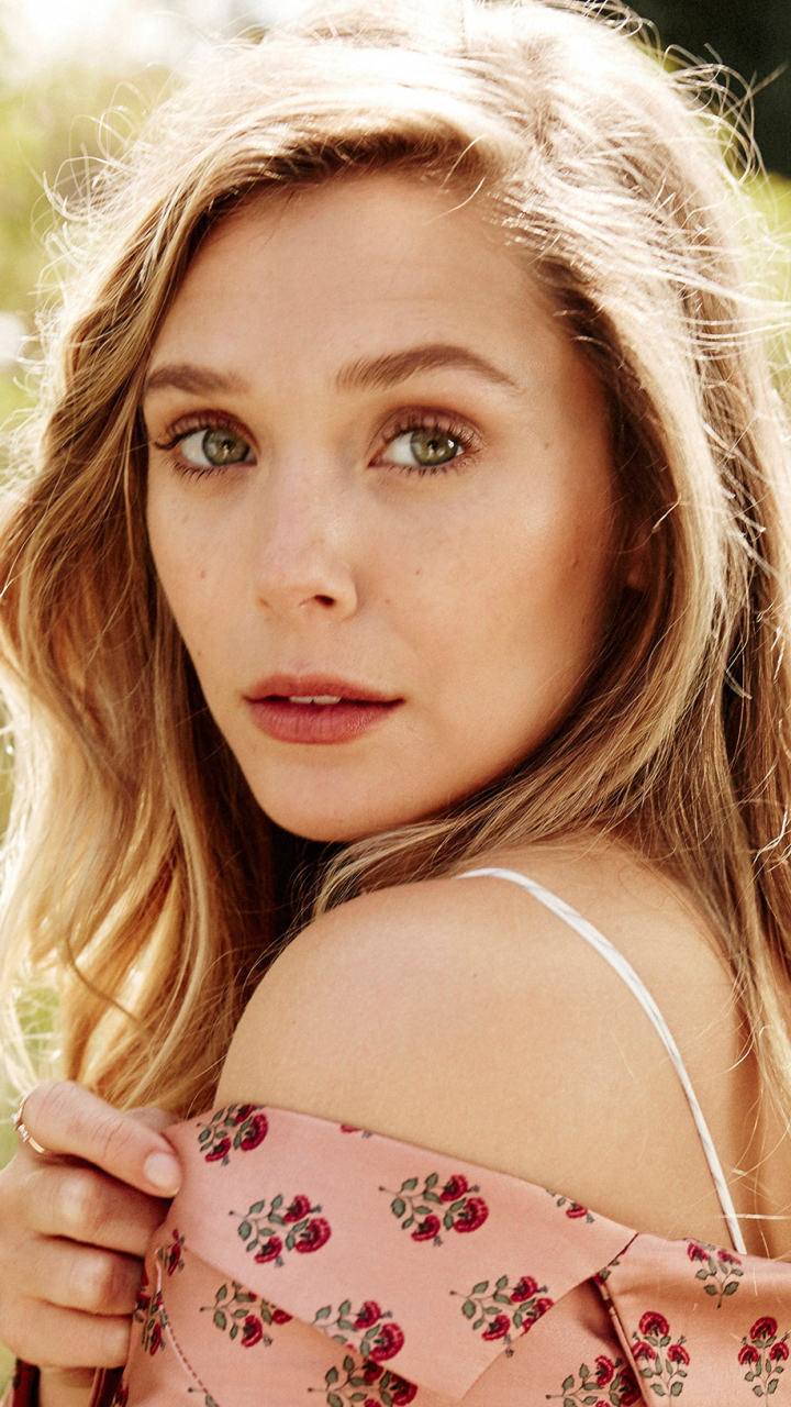 Download mobile wallpaper Celebrity, Elizabeth Olsen for free.