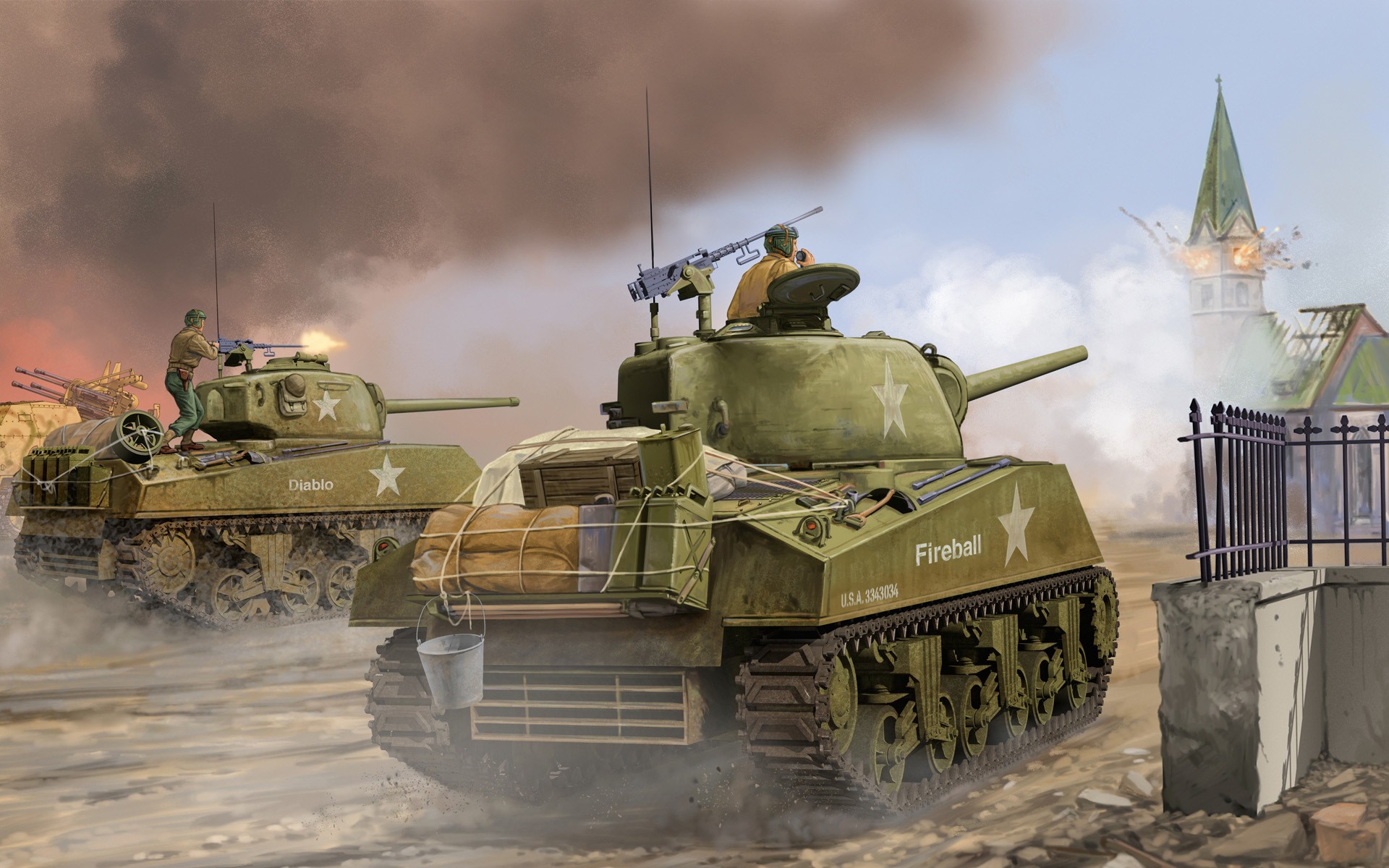military, m4 sherman, tanks