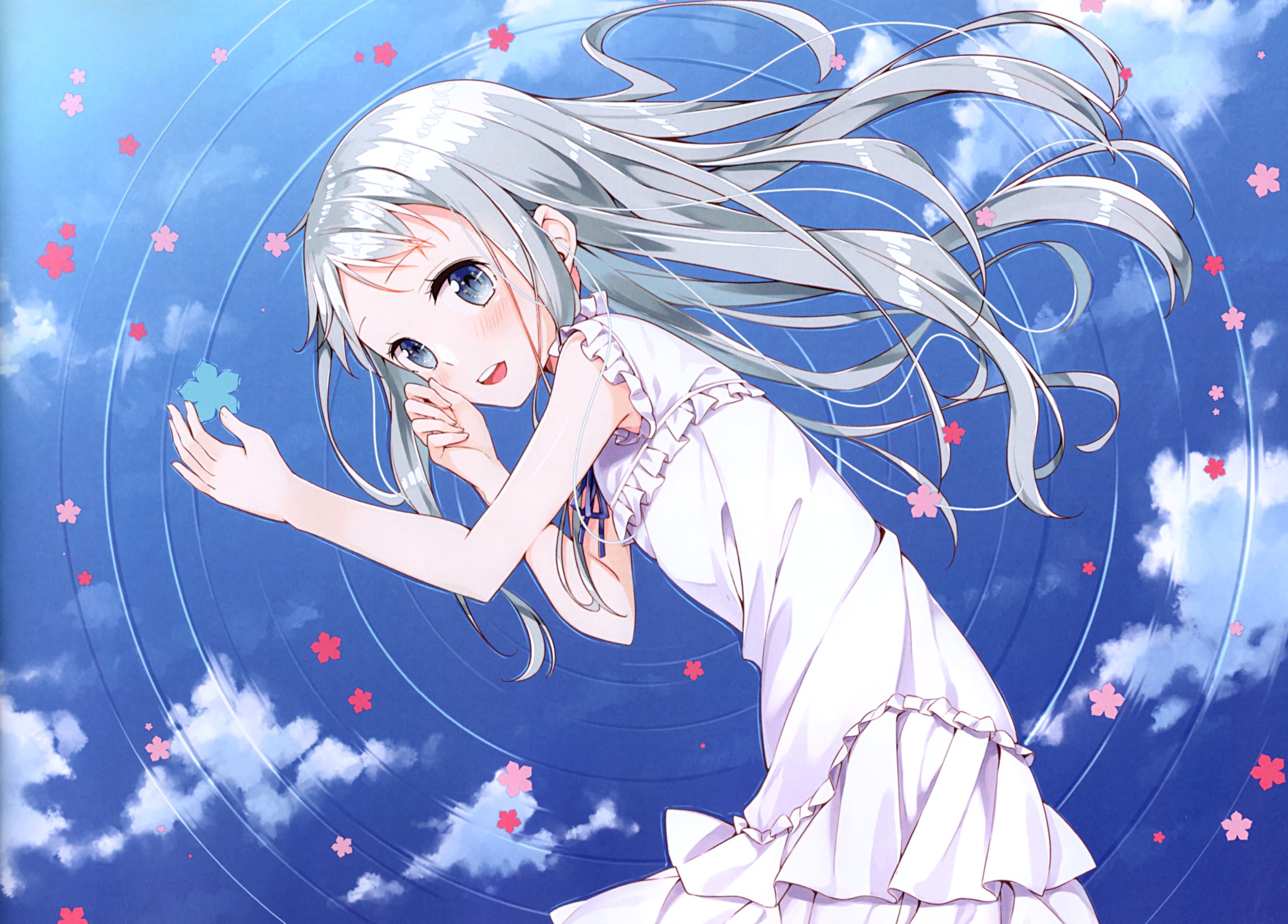 Laden Sie das Animes, Meiko Honma, Anohana-Bild kostenlos auf Ihren PC-Desktop herunter