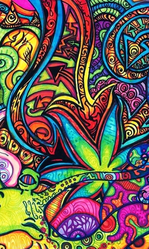 Download mobile wallpaper Colors, Design, Colorful, Artistic, Psychedelic, Trippy for free.