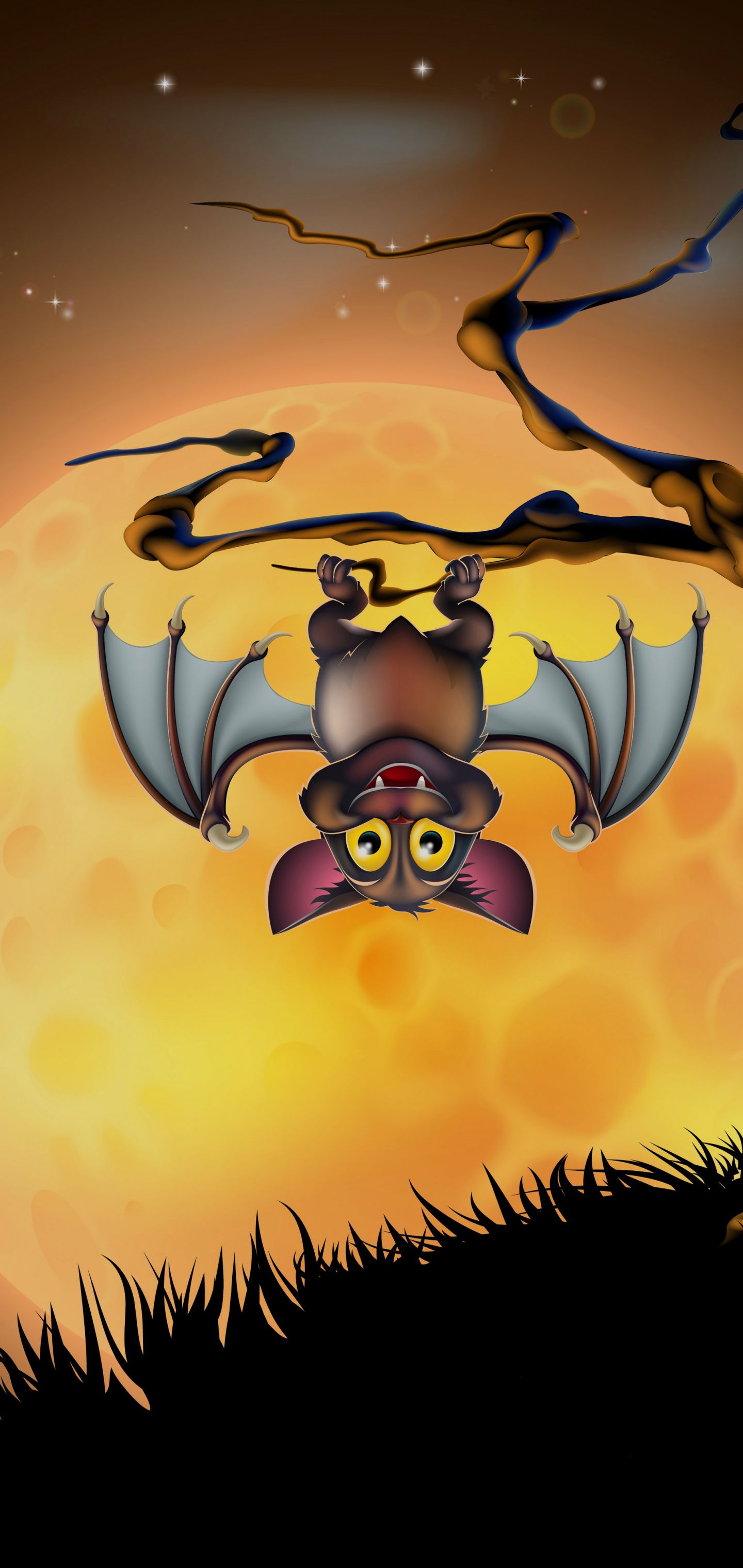 Download mobile wallpaper Halloween, Holiday, Bat for free.