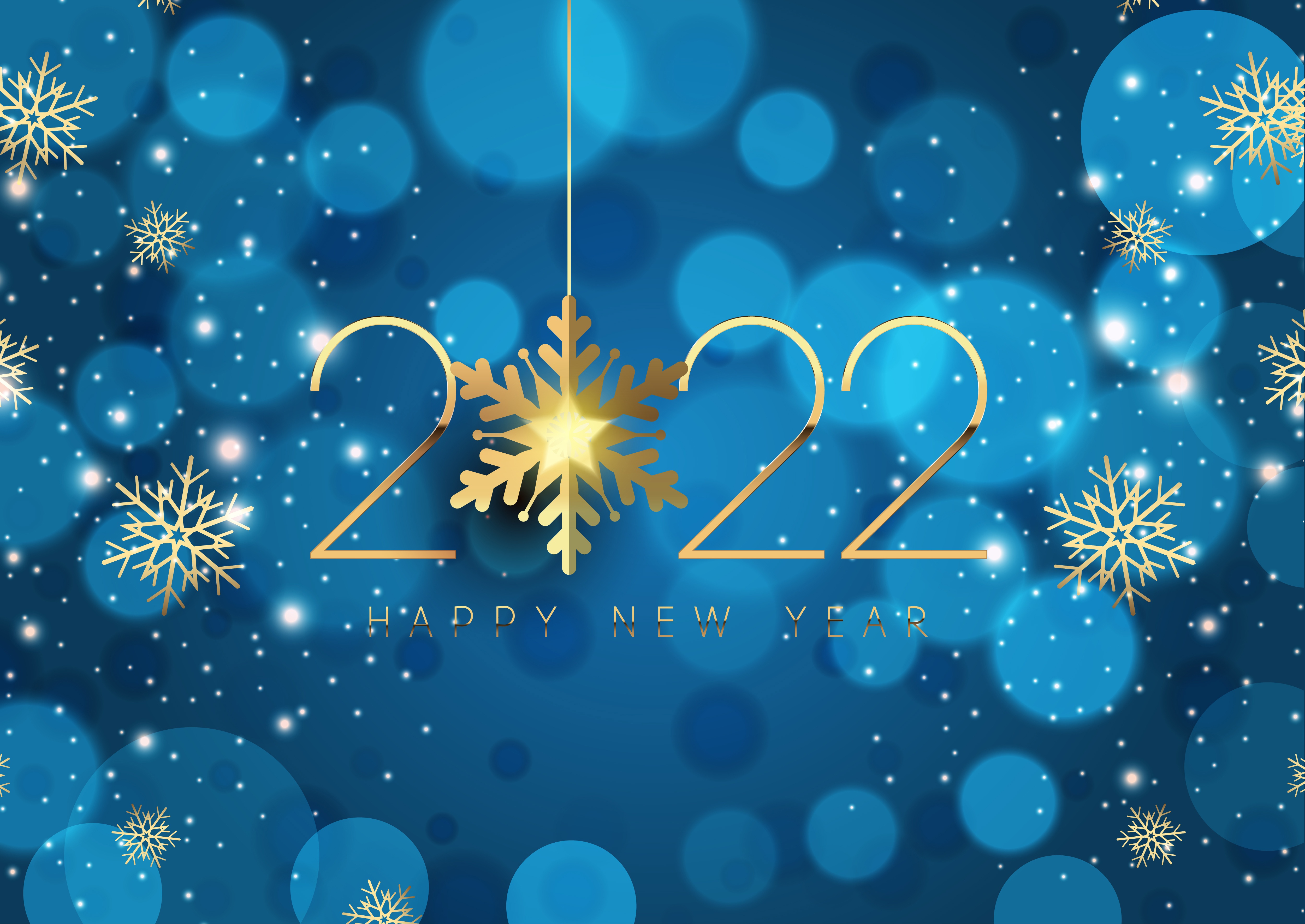 Download mobile wallpaper Holiday, Happy New Year, New Year 2022 for free.