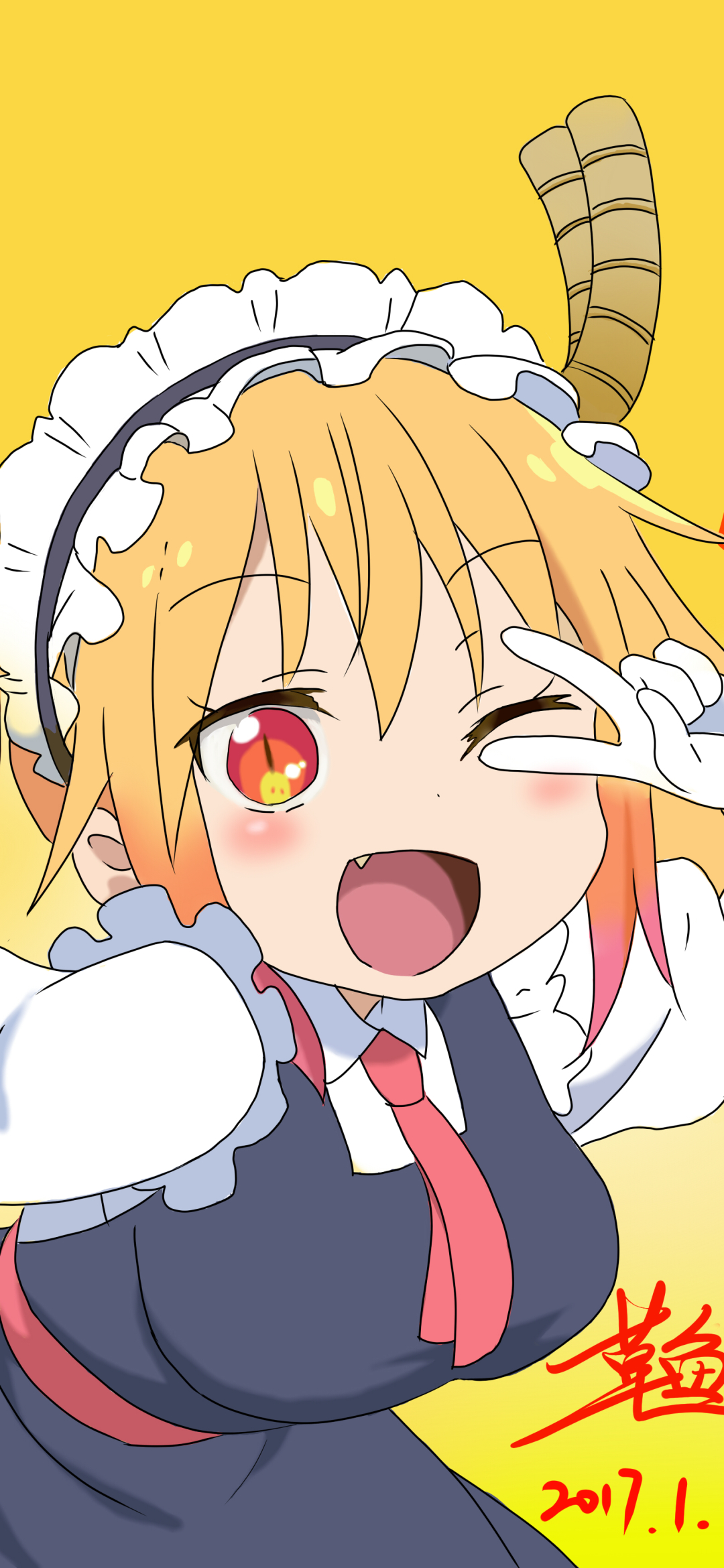 Baixar papel de parede para celular de Anime, Tohru (Dragon Maid Da Senhorita Kobayashi), Kobayashi San Chi No Maid Dragon, A Empregada Dragão Da Senhorita Kobayashi, Dragão Kobayashi San Chi No Maid gratuito.