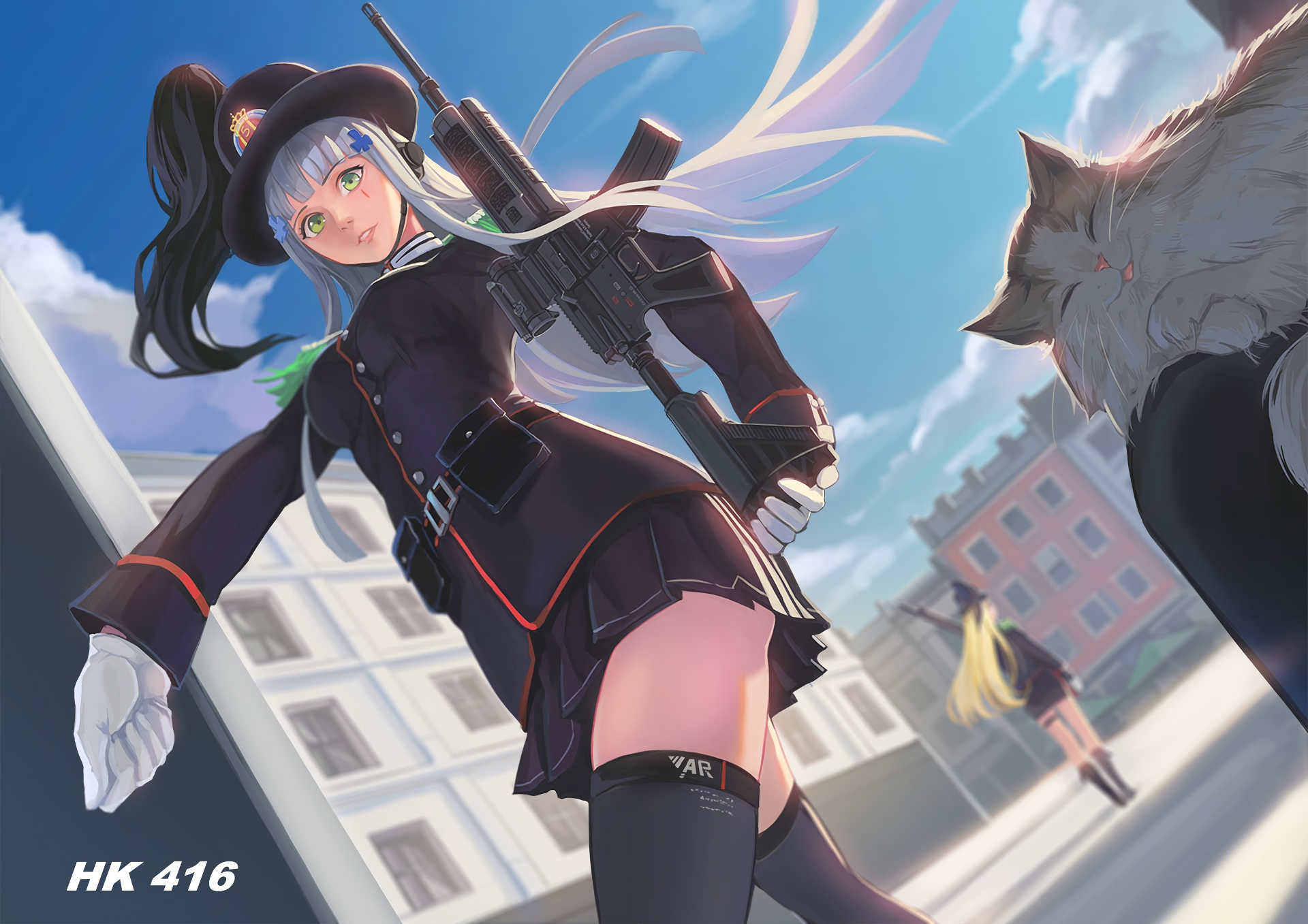 Baixe gratuitamente a imagem Videogame, Girls' Frontline, Hk416 (Girls Frontline) na área de trabalho do seu PC