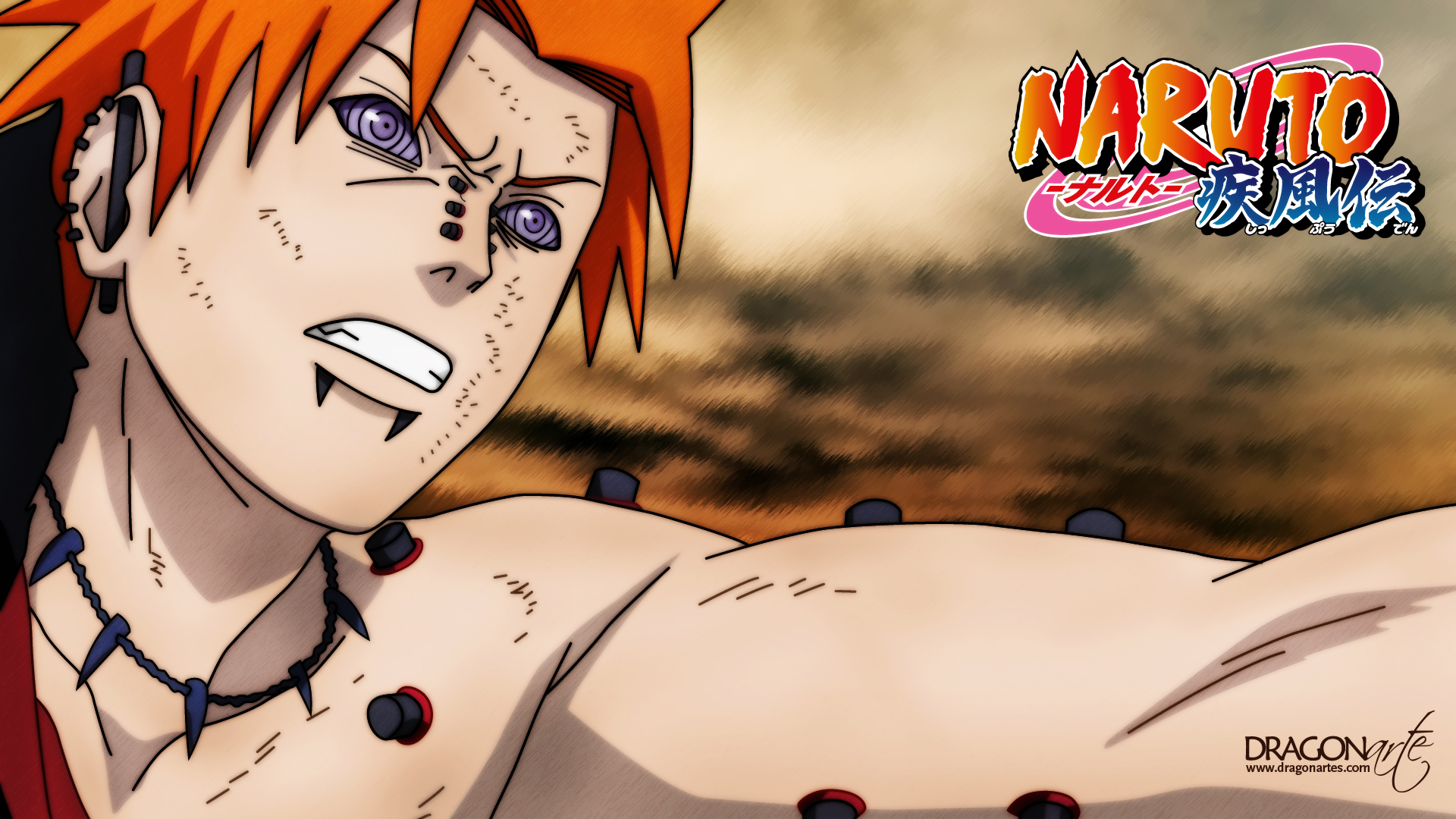 Mobile Wallpaper Pain (Naruto) 