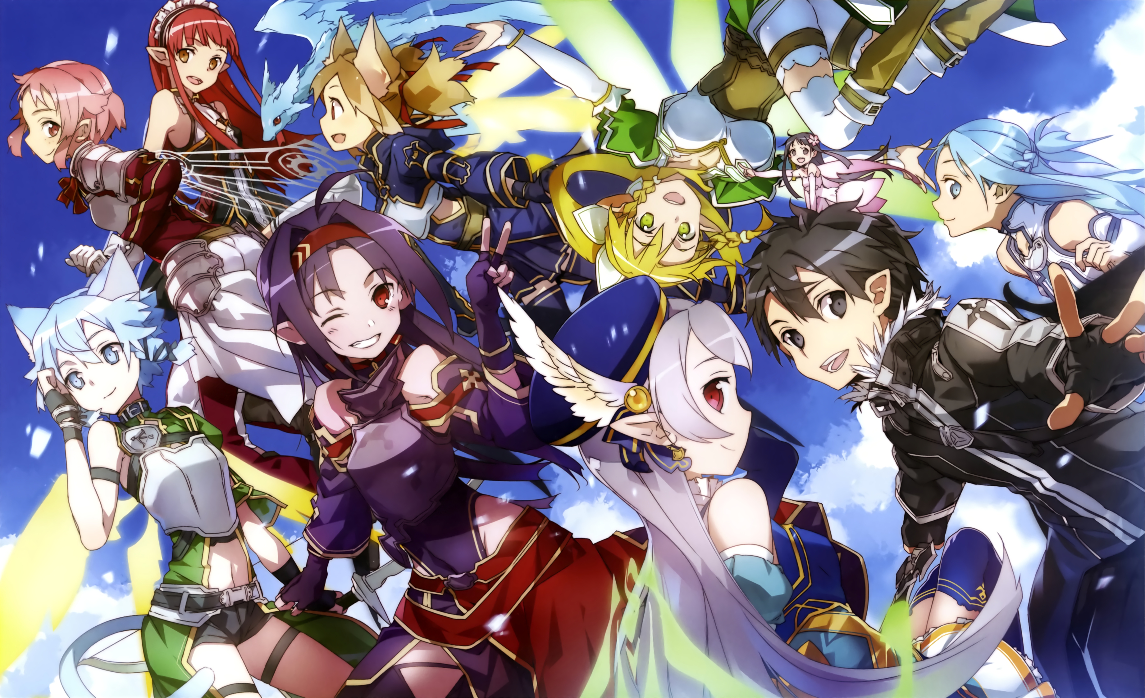 Handy-Wallpaper Animes, Sword Art Online, Schwertkunst Online Ii kostenlos herunterladen.