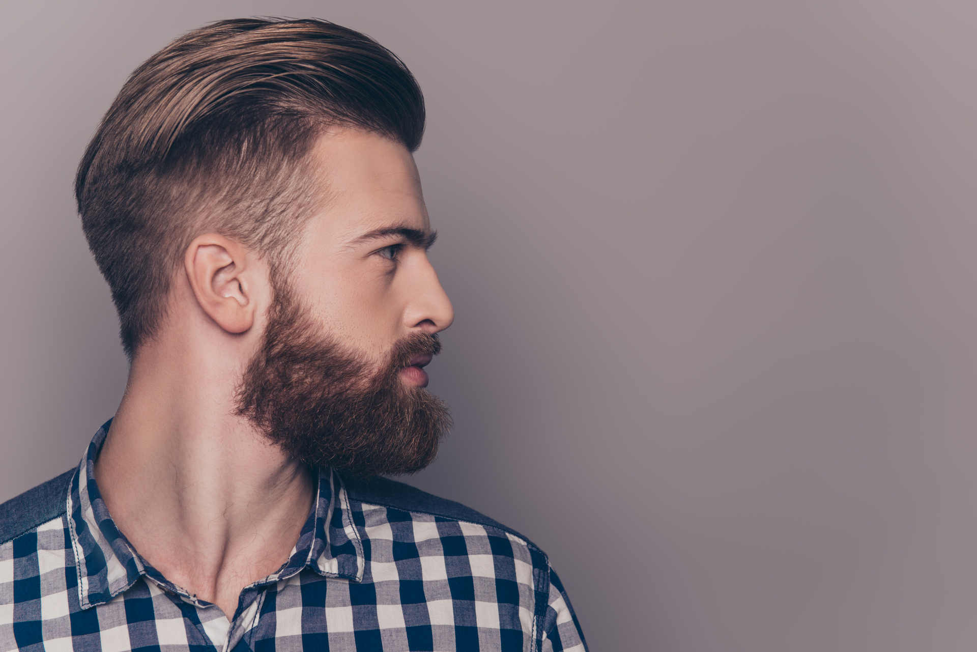 Laden Sie das Männer, Bart, Profil-Bild kostenlos auf Ihren PC-Desktop herunter