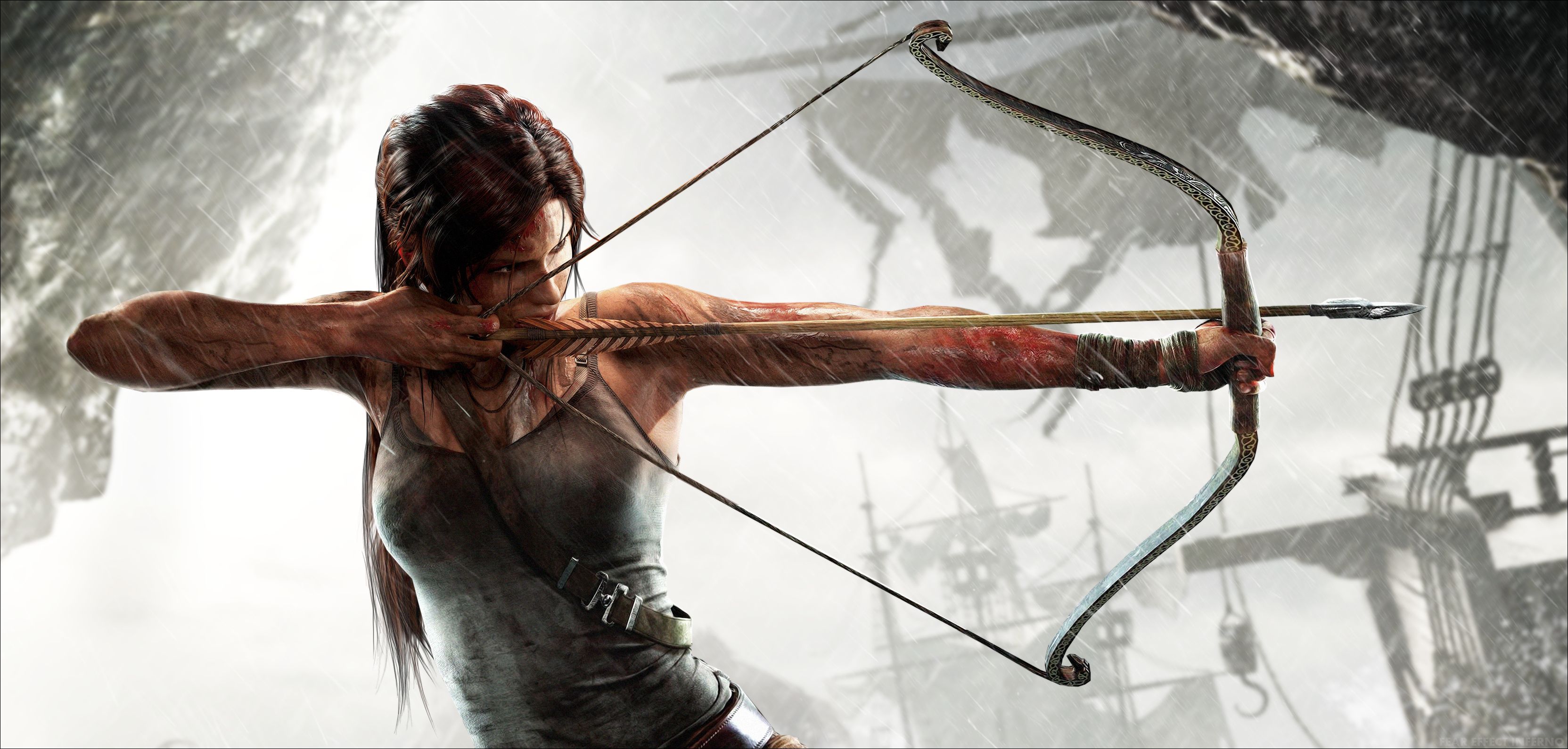 Melhores papéis de parede de Lara Croft para tela do telefone