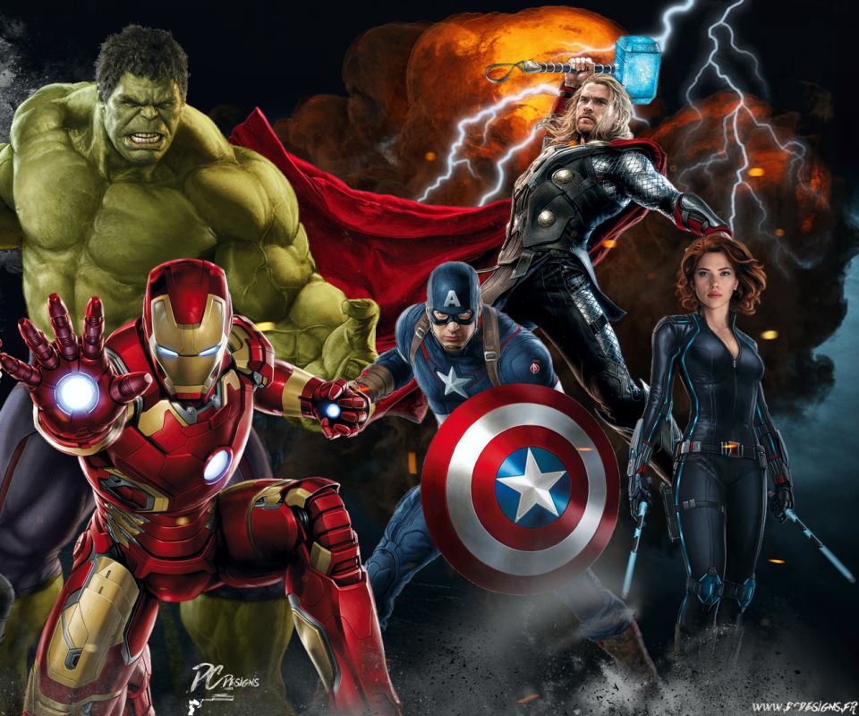 Download mobile wallpaper Hulk, Scarlett Johansson, Iron Man, Captain America, Avengers, Chris Evans, Movie, Thor, Black Widow, The Avengers, Chris Hemsworth, Avengers: Age Of Ultron for free.